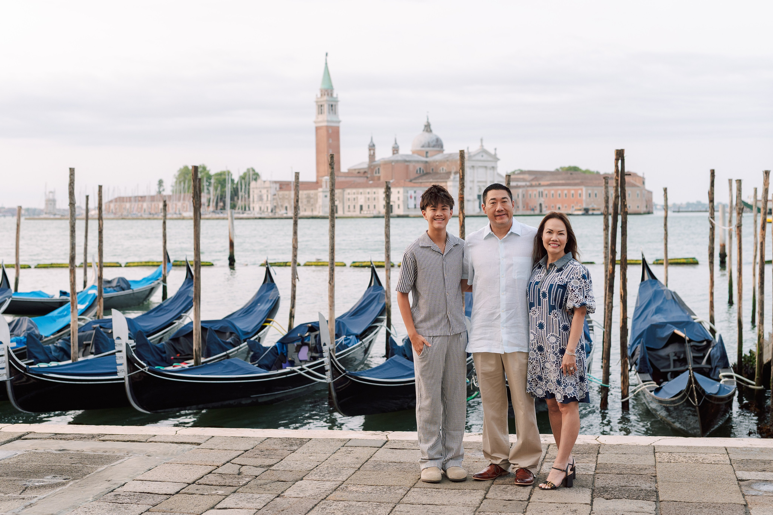 Jennifer, Tim and Jayden. Photographer in Venice Anna Terzi
