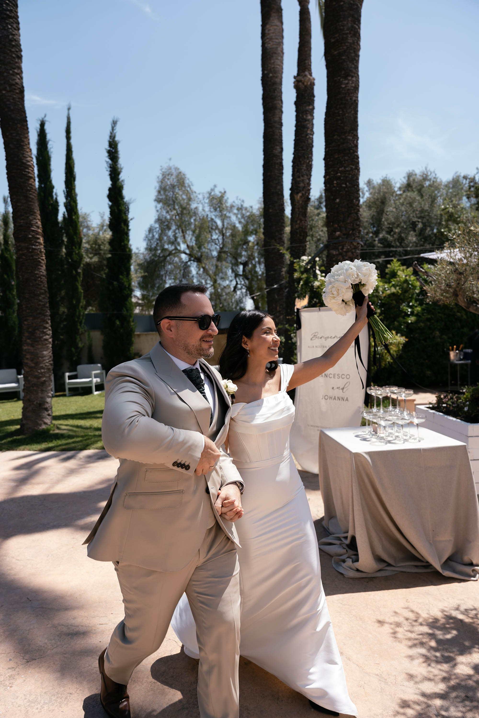 Johanna and Francesco. Destination Wedding Photographers based in Spain