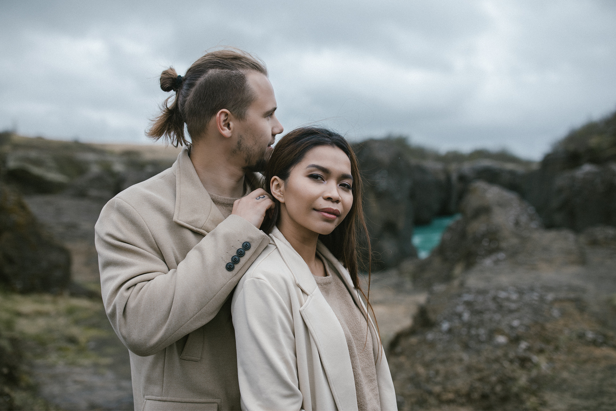 After Wedding Iceland | Gullfoss & Kerid Crater Lake. Lake Constance & Allgäu Wedding Photographer | Liliana Berkut