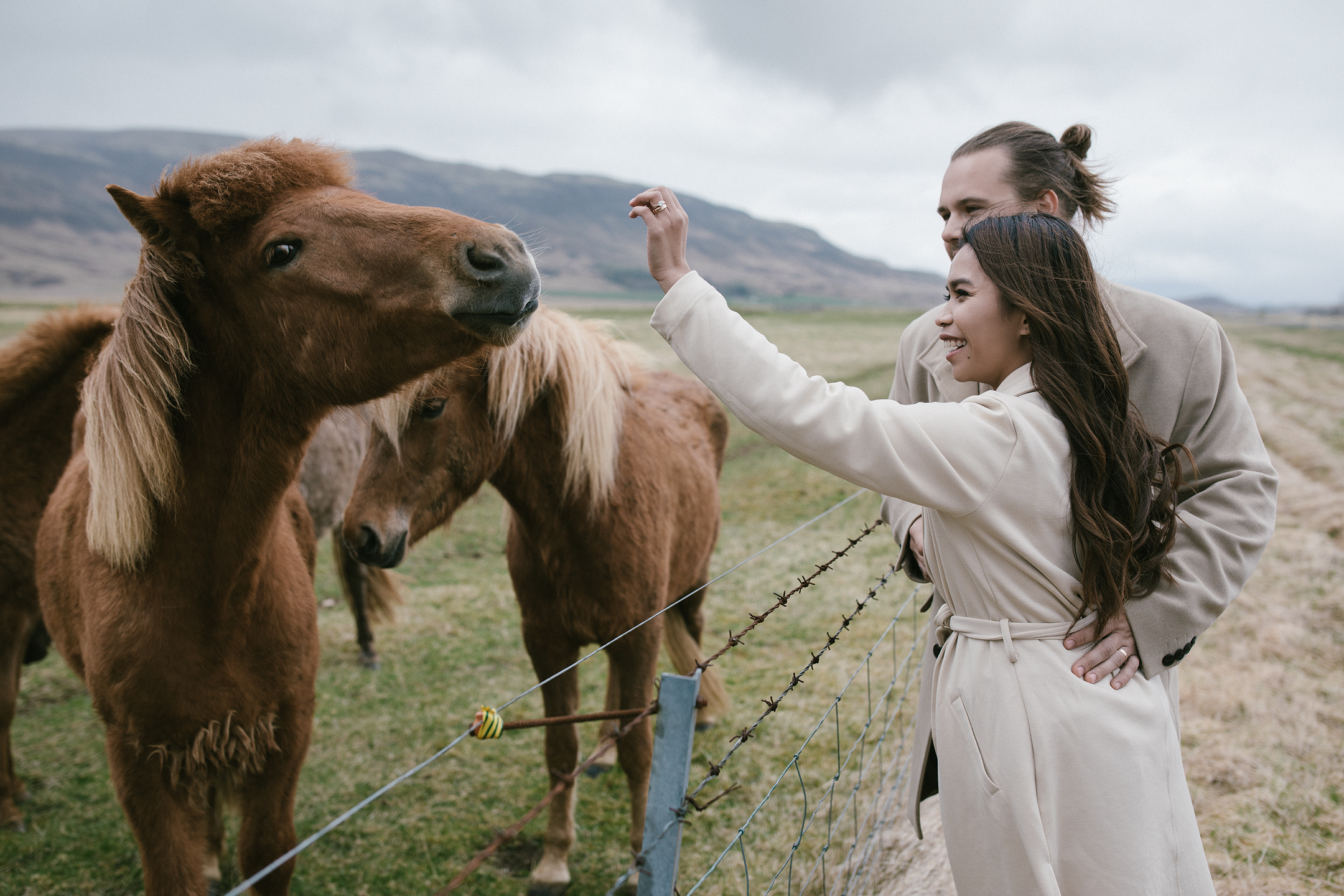 After Wedding Iceland | Gullfoss & Kerid Crater Lake. Lake Constance & Allgäu Wedding Photographer | Liliana Berkut