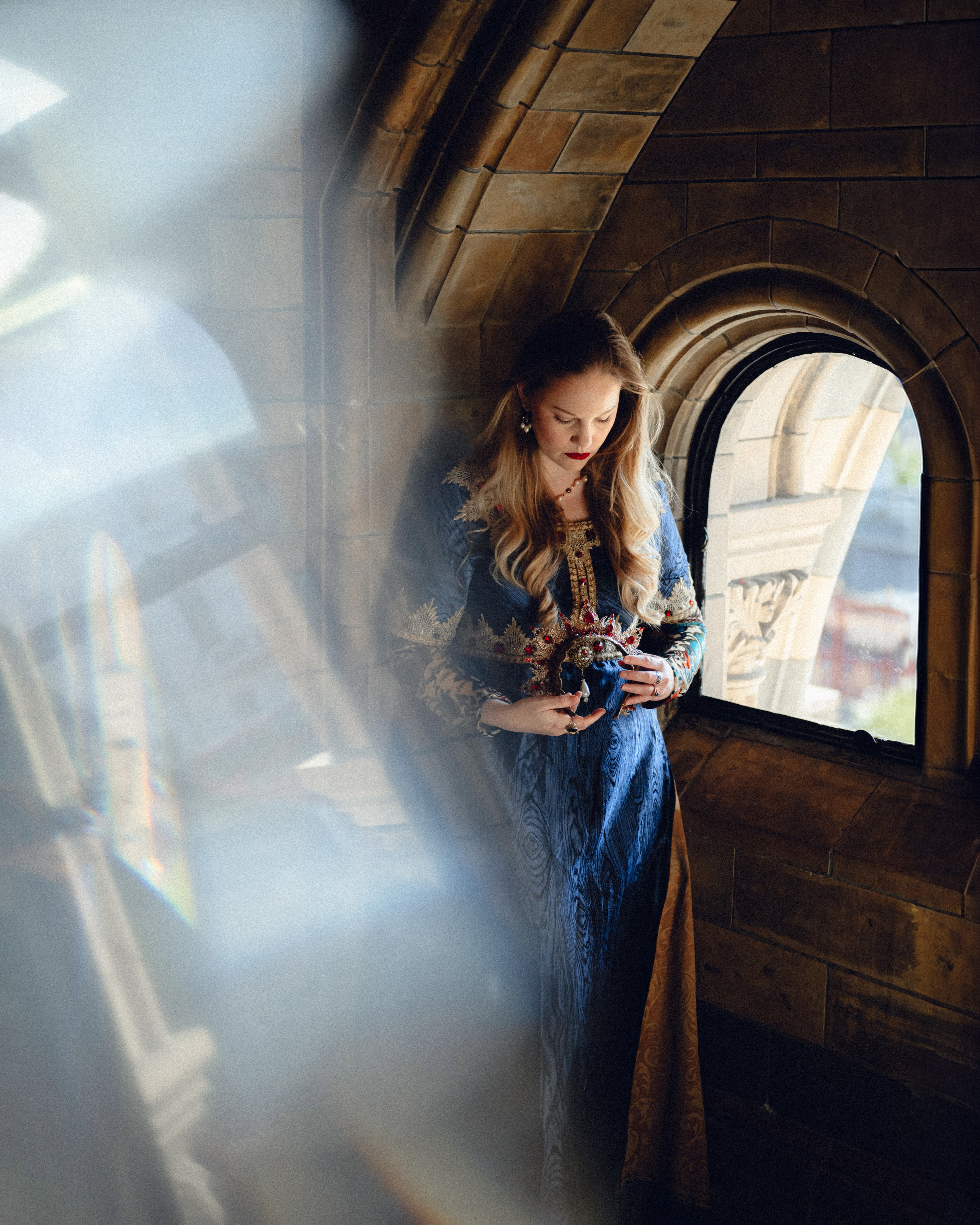 Medieval Queen photoshoot. Moth & Moss Photography