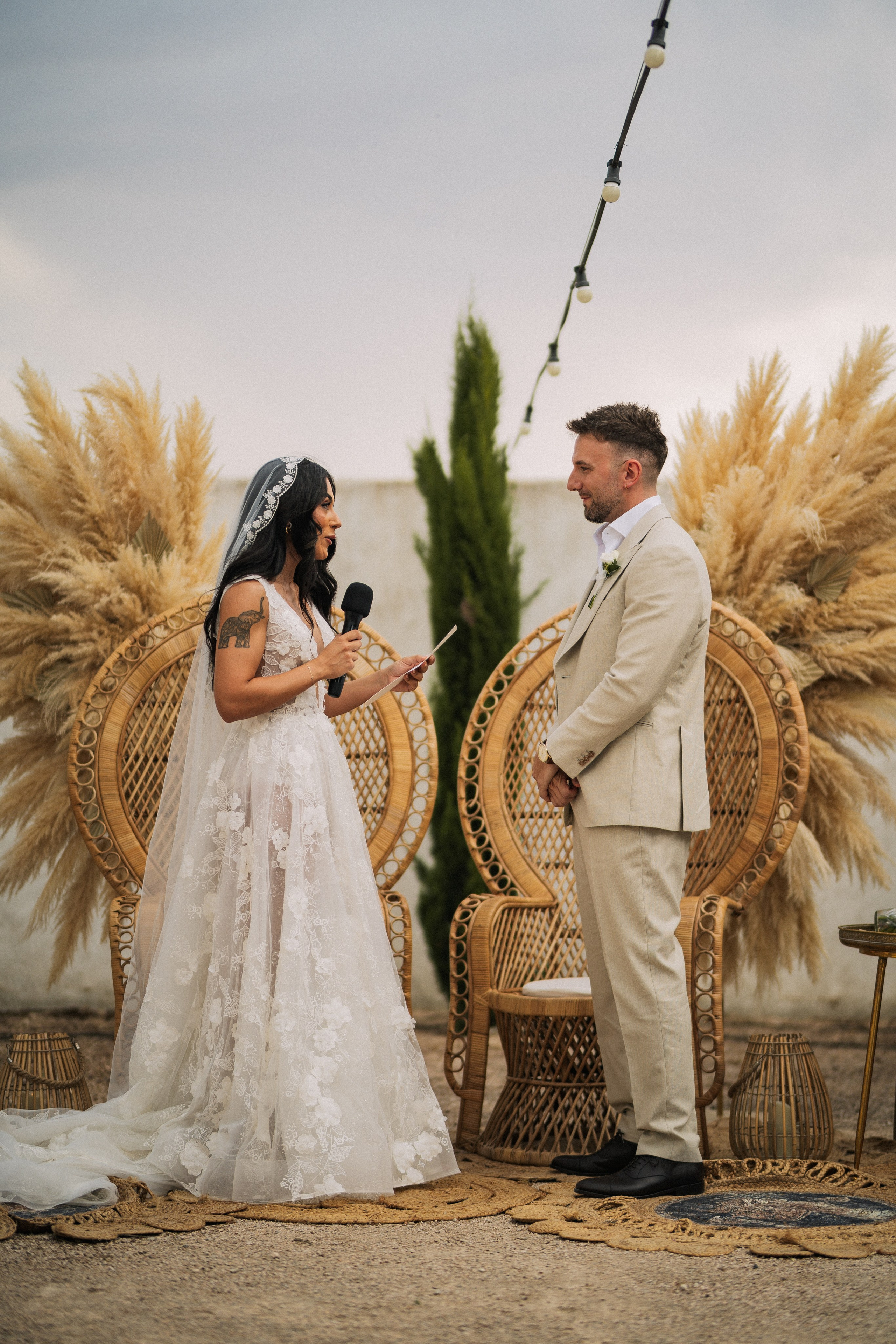 Nerea y Samuel. Christian García