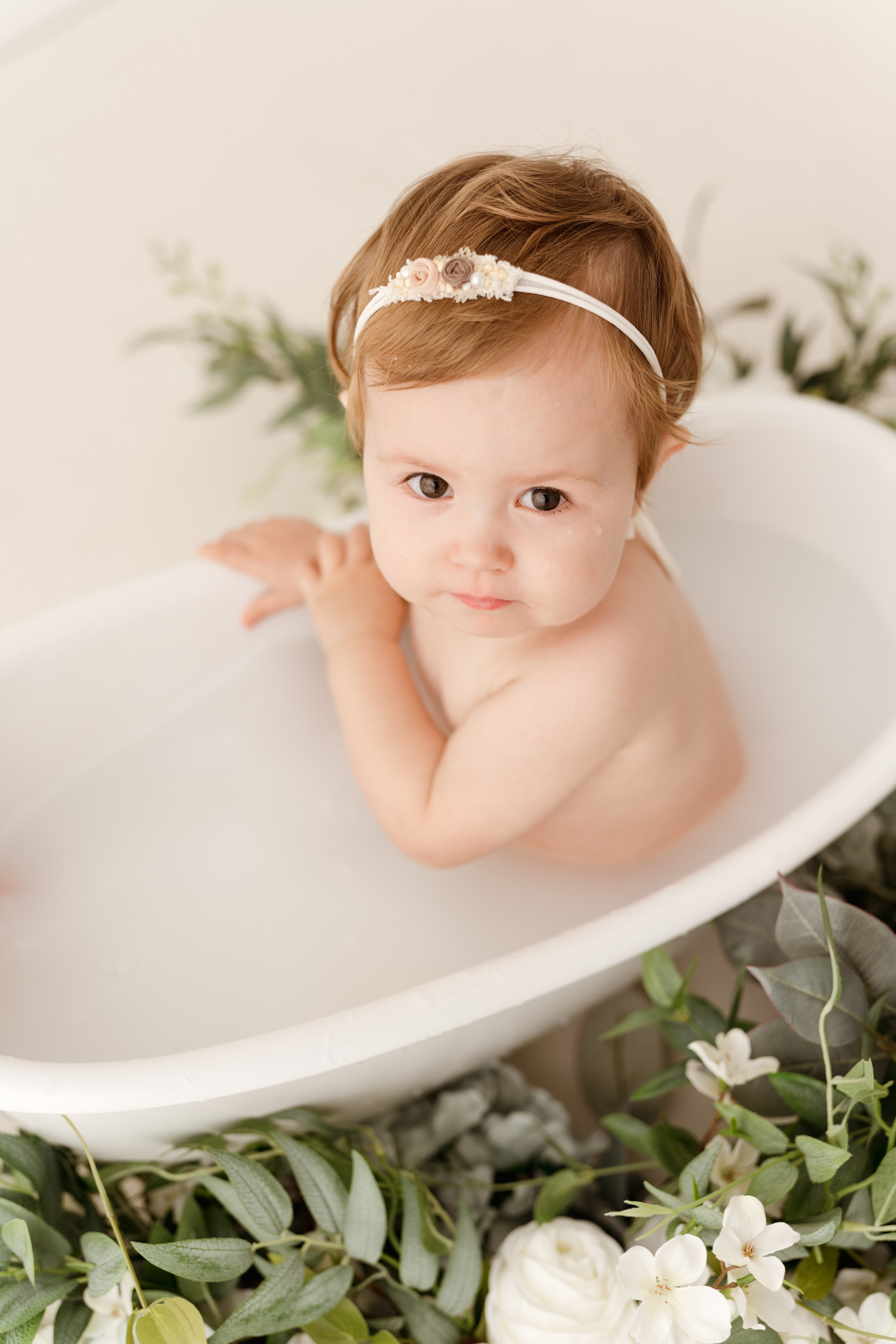 Sesja roczkowa Alicji. Fotograf Łódź - sesja ciążowa, noworodkowa, dziecięca. Studio w Łodzi