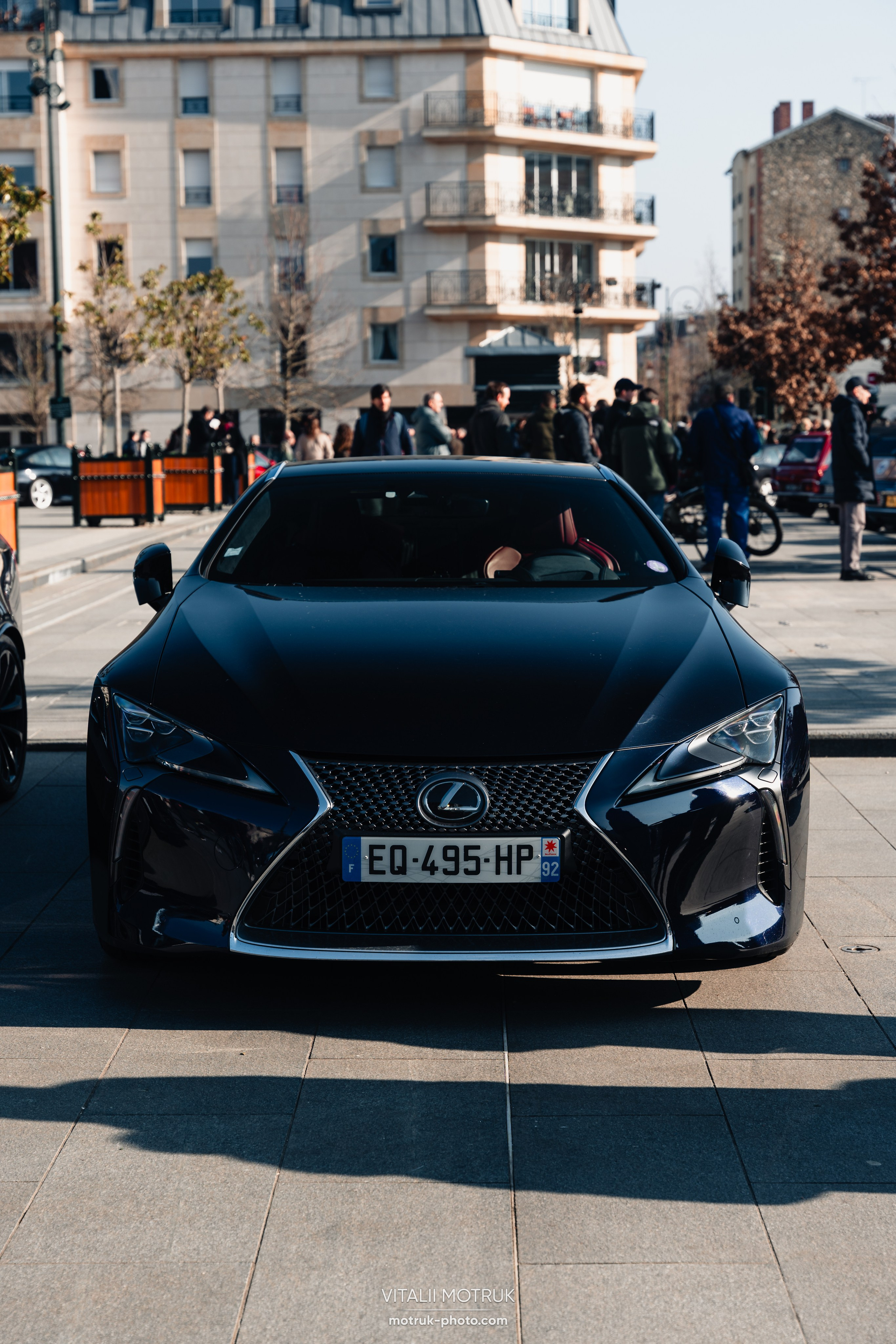 Rassemblement Colombes 16 fevrier 2025. Photographe de voitures à Paris — Vitalii Motruk
