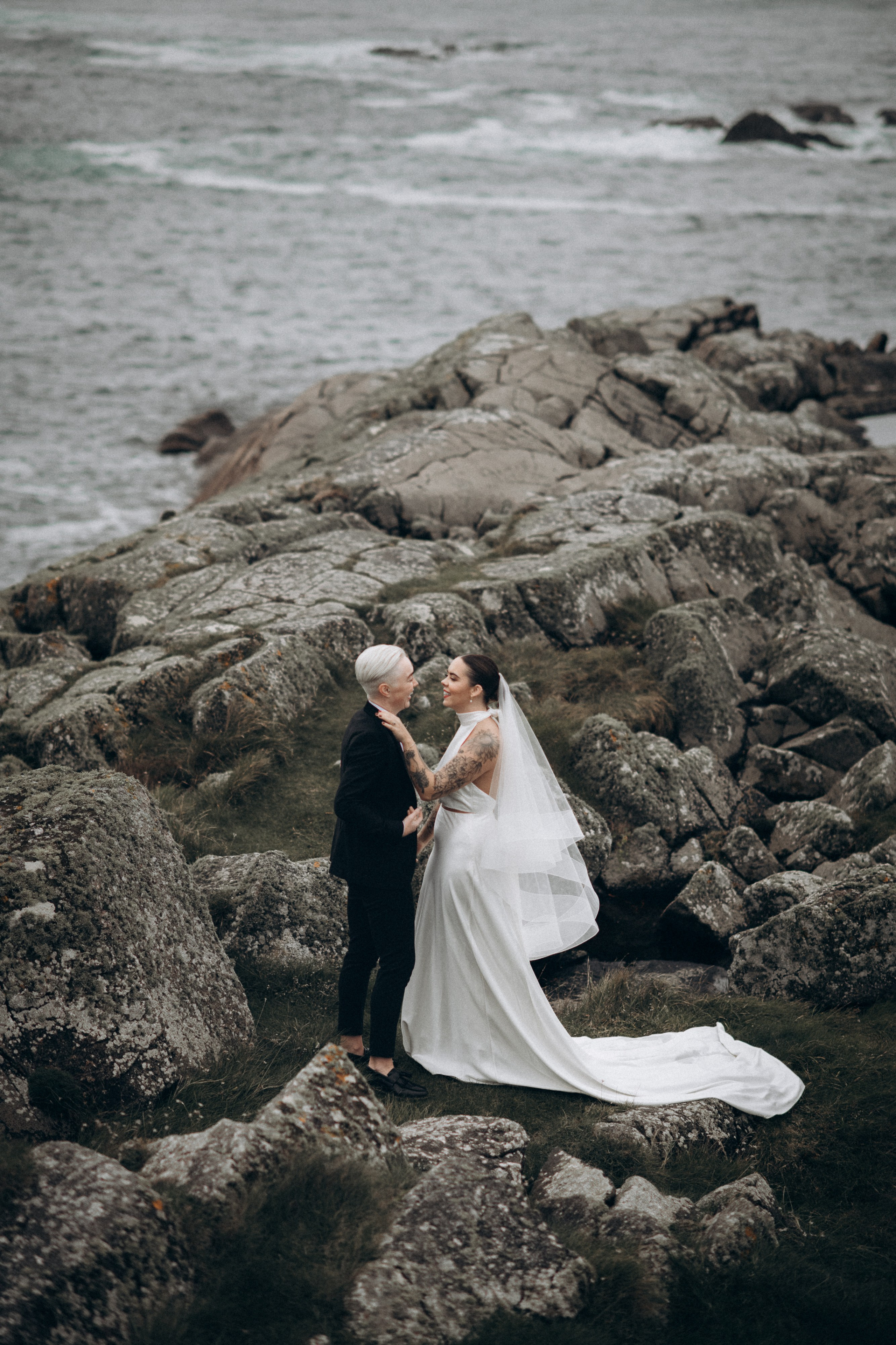 Elopement photoshoot in Ireland. Wedding & Family photographer in County Donegal and Dublin, Ireland