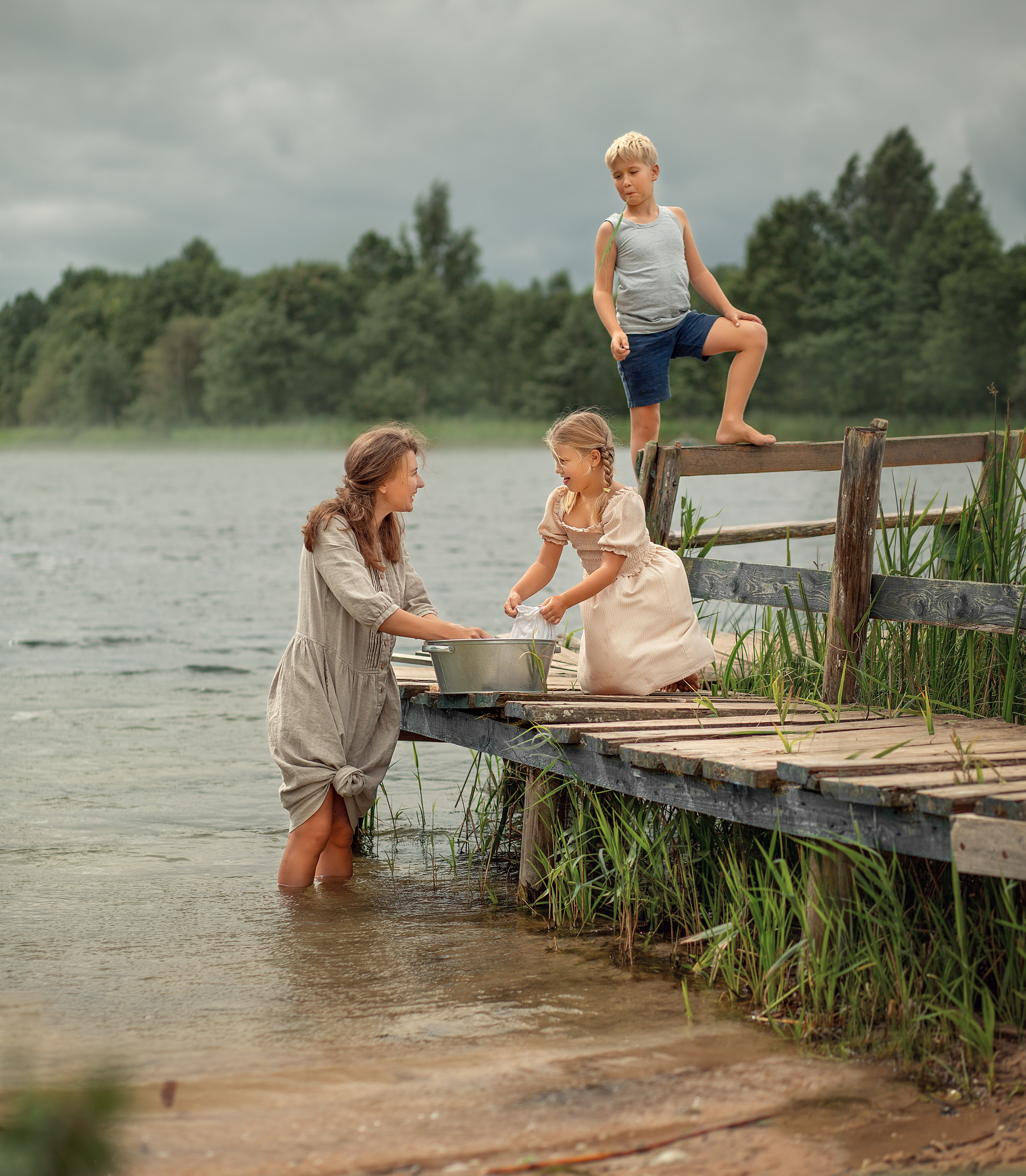 Семья. Семейный и детский фотограф в Варшаве Мила Бобровская