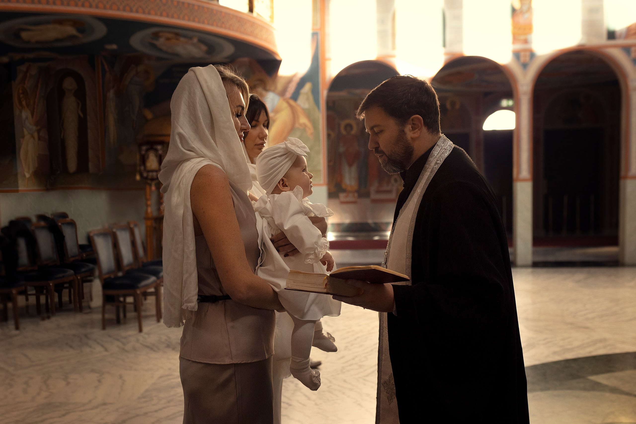 Крещение. Семейный и детский фотограф в Варшаве Мила Бобровская