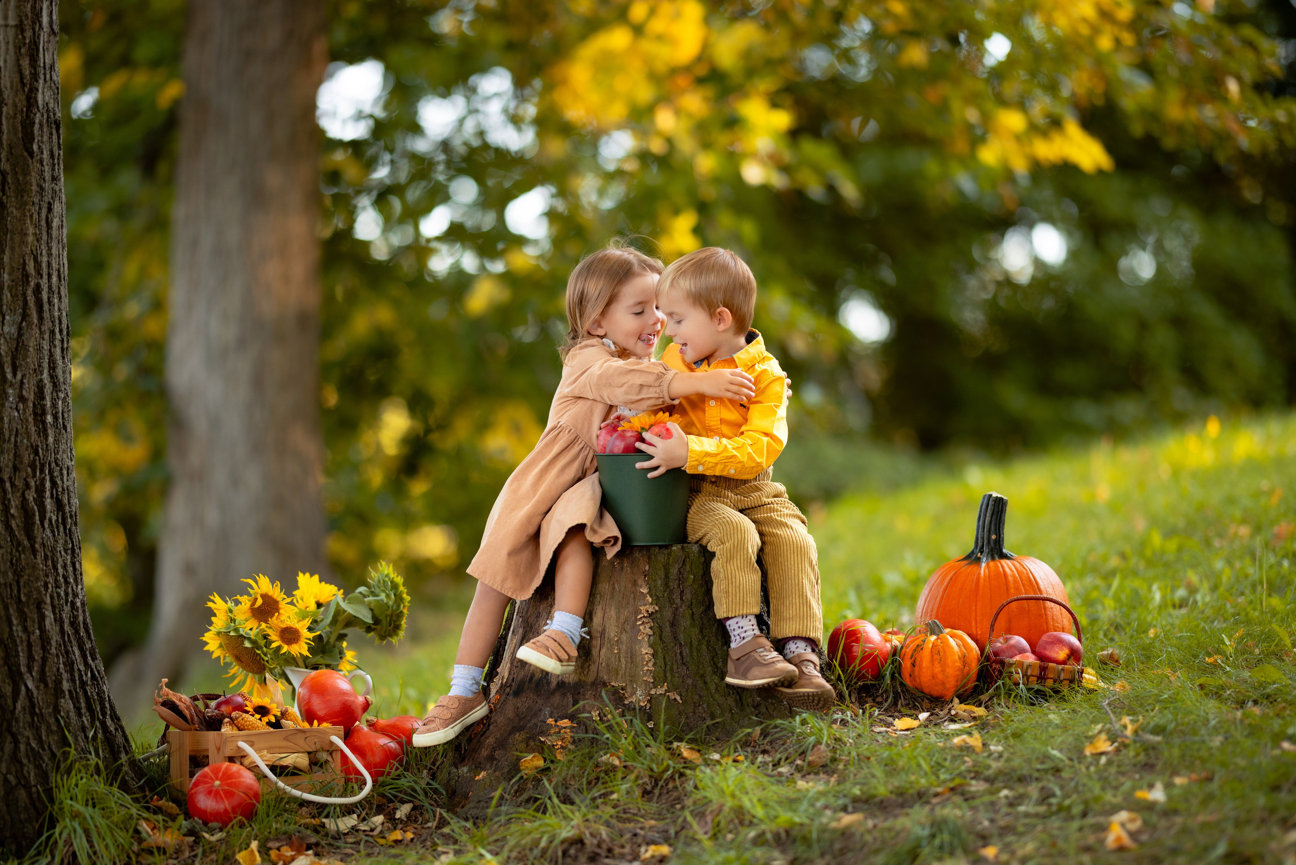 Family Photoshoot in Dresden – Natural & Warm Moments