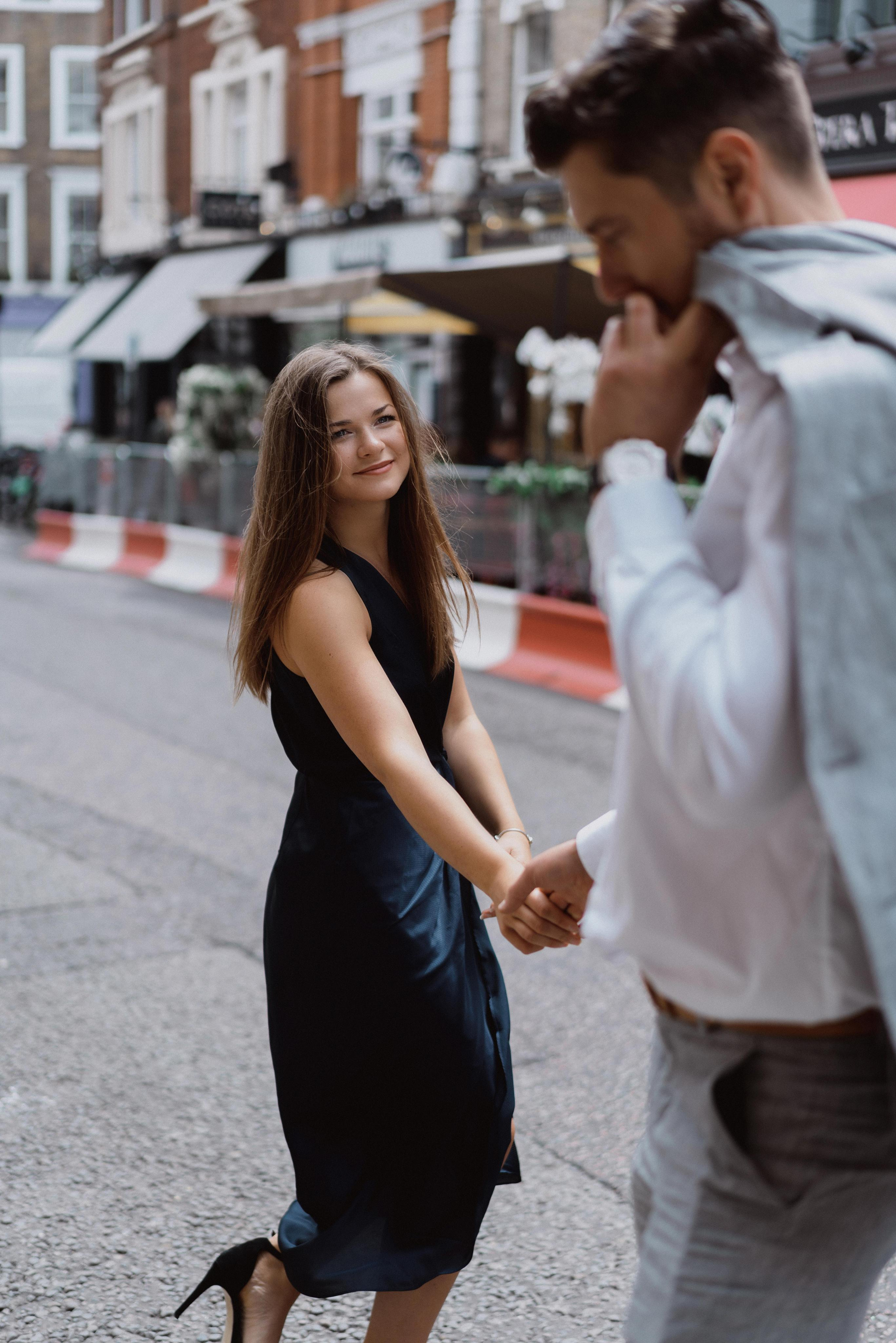 Engagement session at Covent Garden. London portrait and family photographer