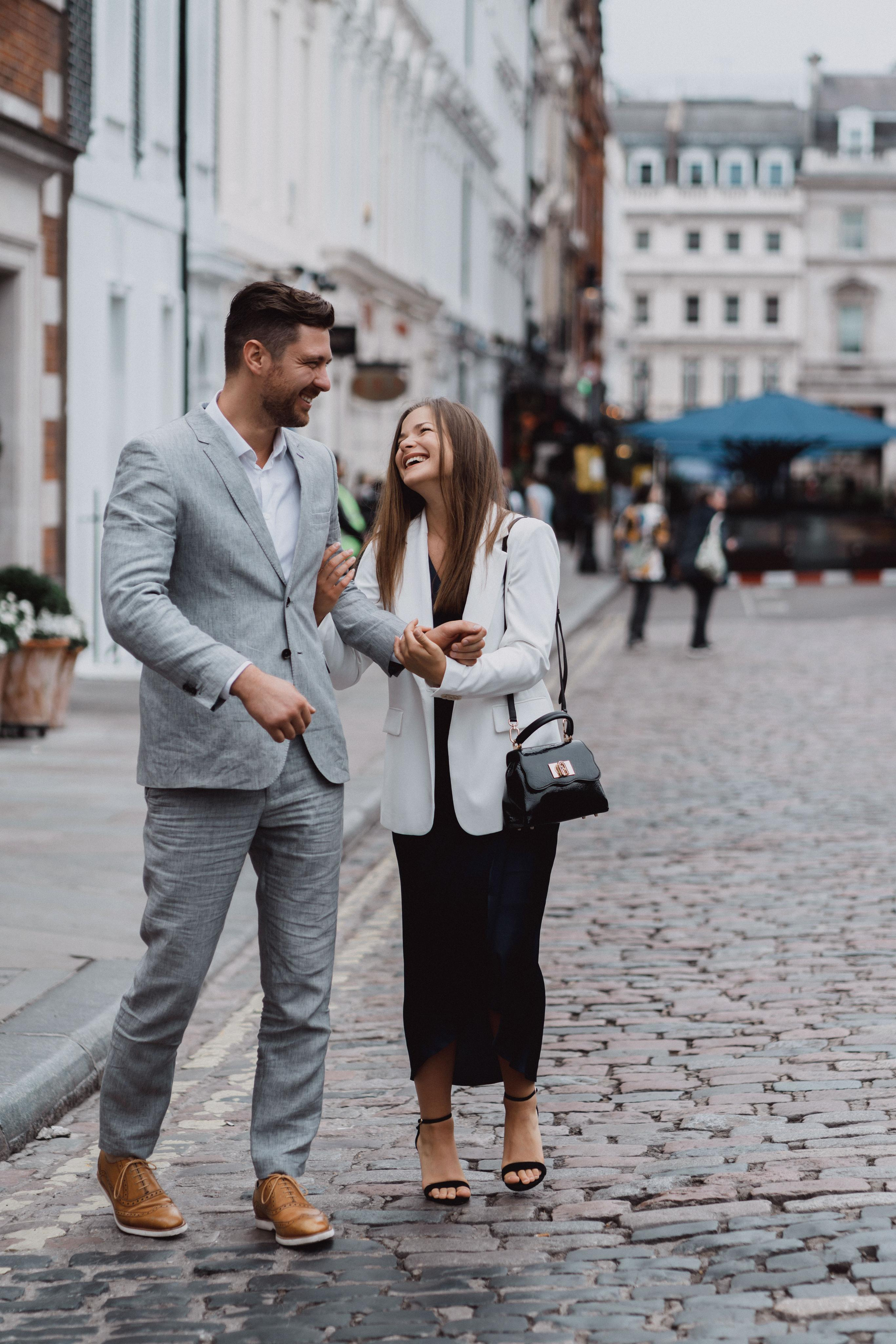 Engagement session at Covent Garden. London portrait and family photographer