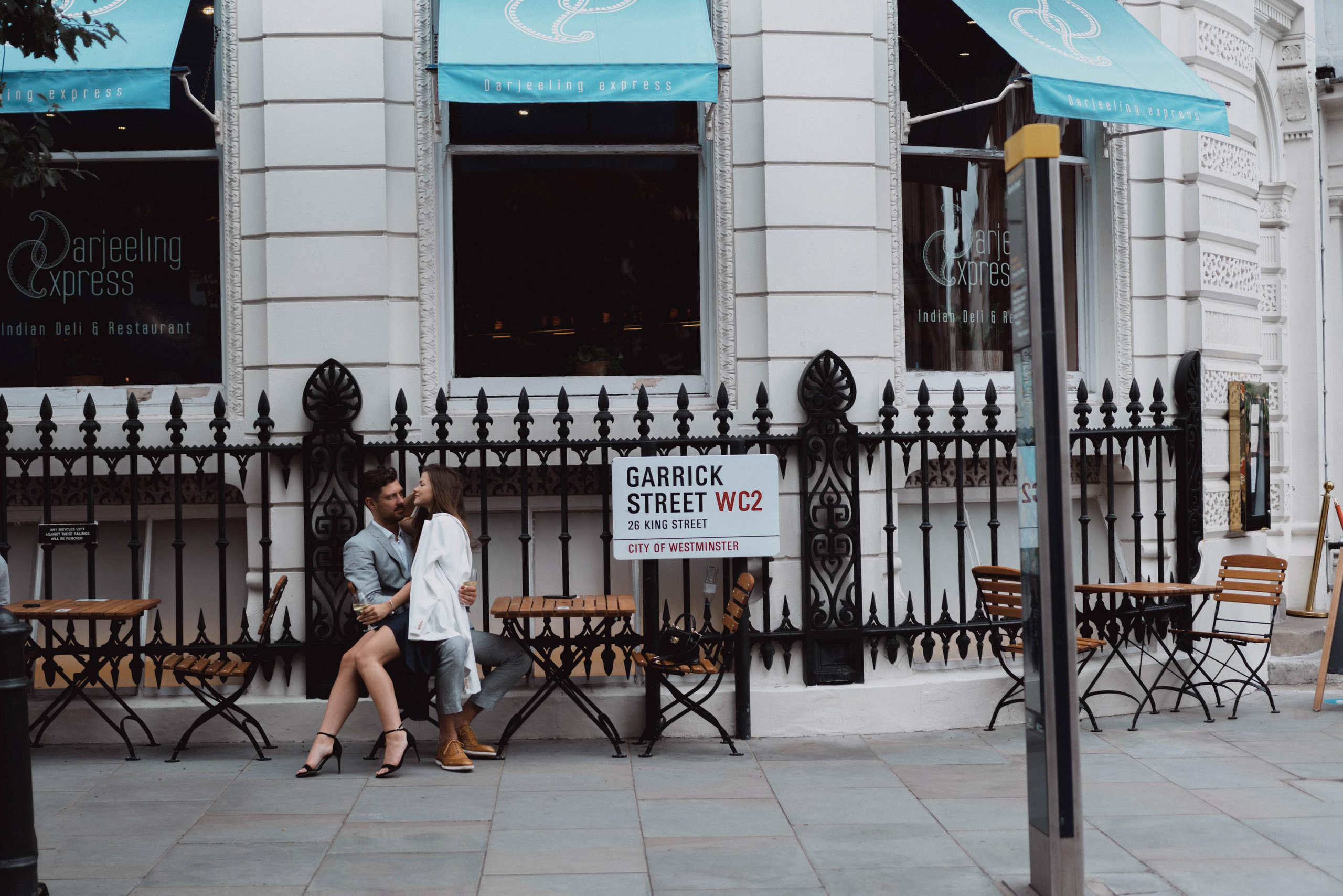 Engagement session at Covent Garden. London portrait and family photographer