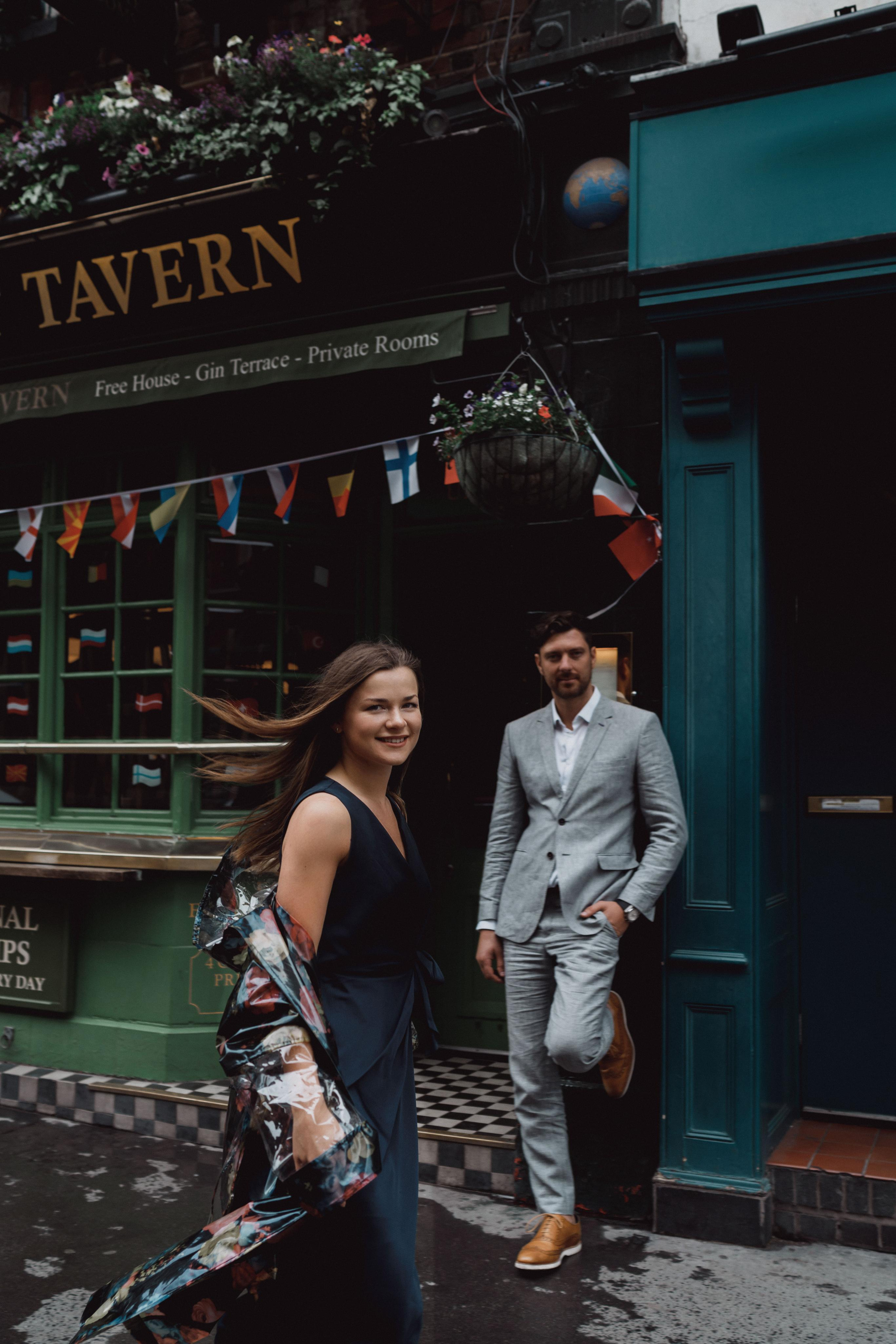 Engagement session at Covent Garden. London portrait and family photographer