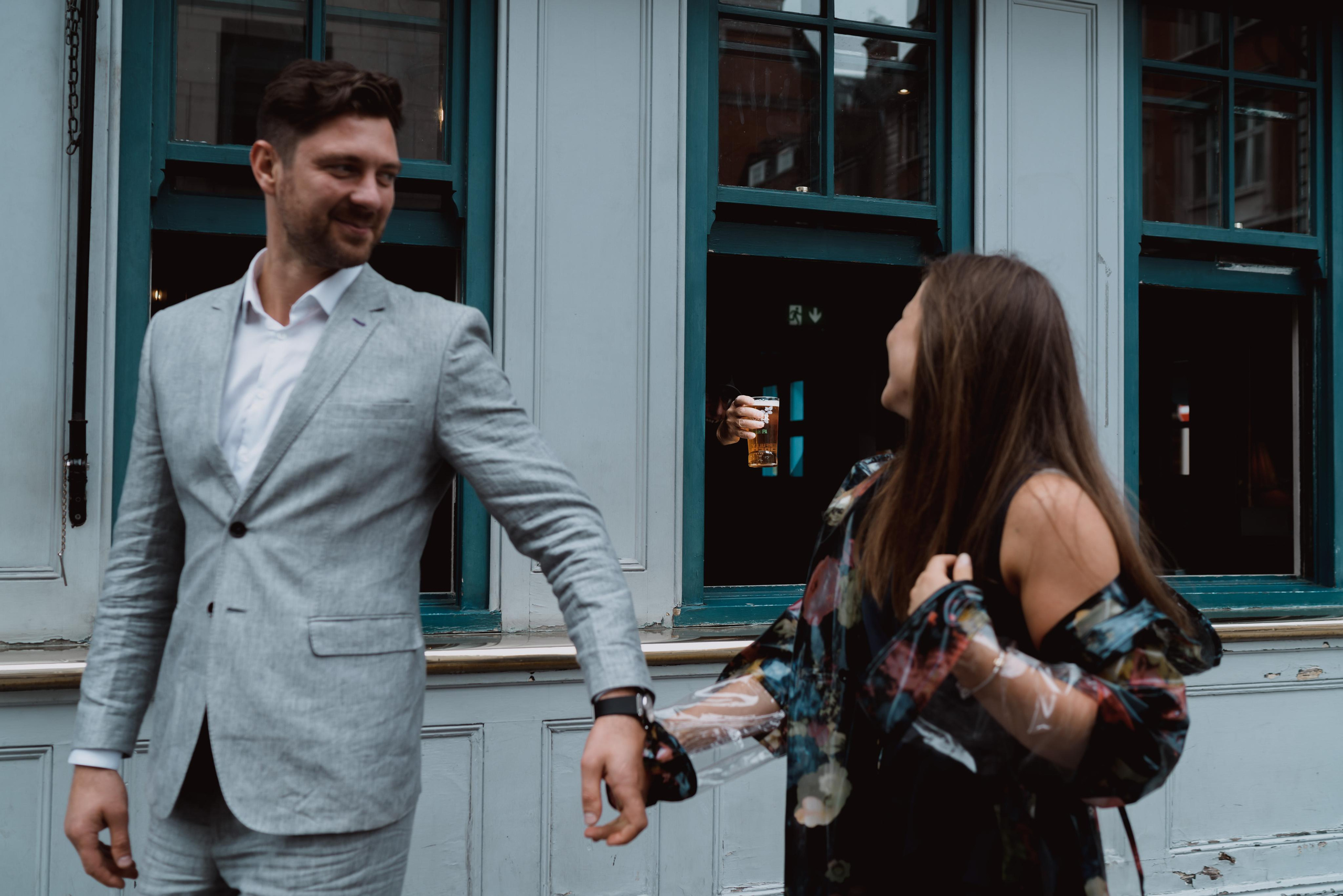 Engagement session at Covent Garden. London portrait and family photographer