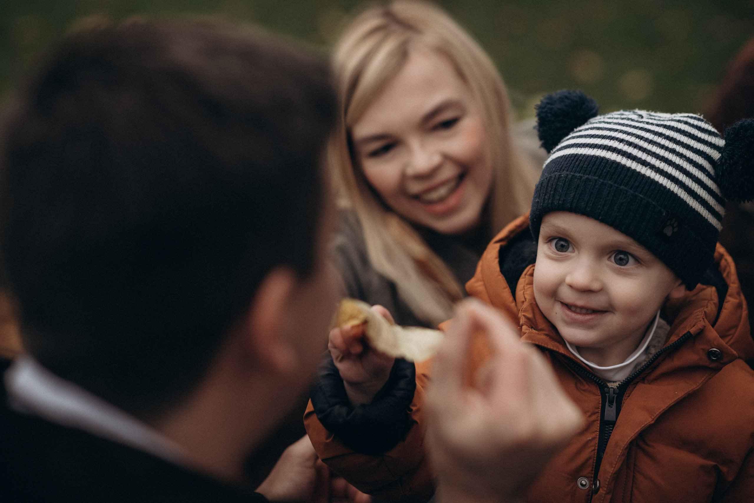 Family photoshoot with newborn baby. Wedding & Family photographer in County Donegal and Dublin, Ireland