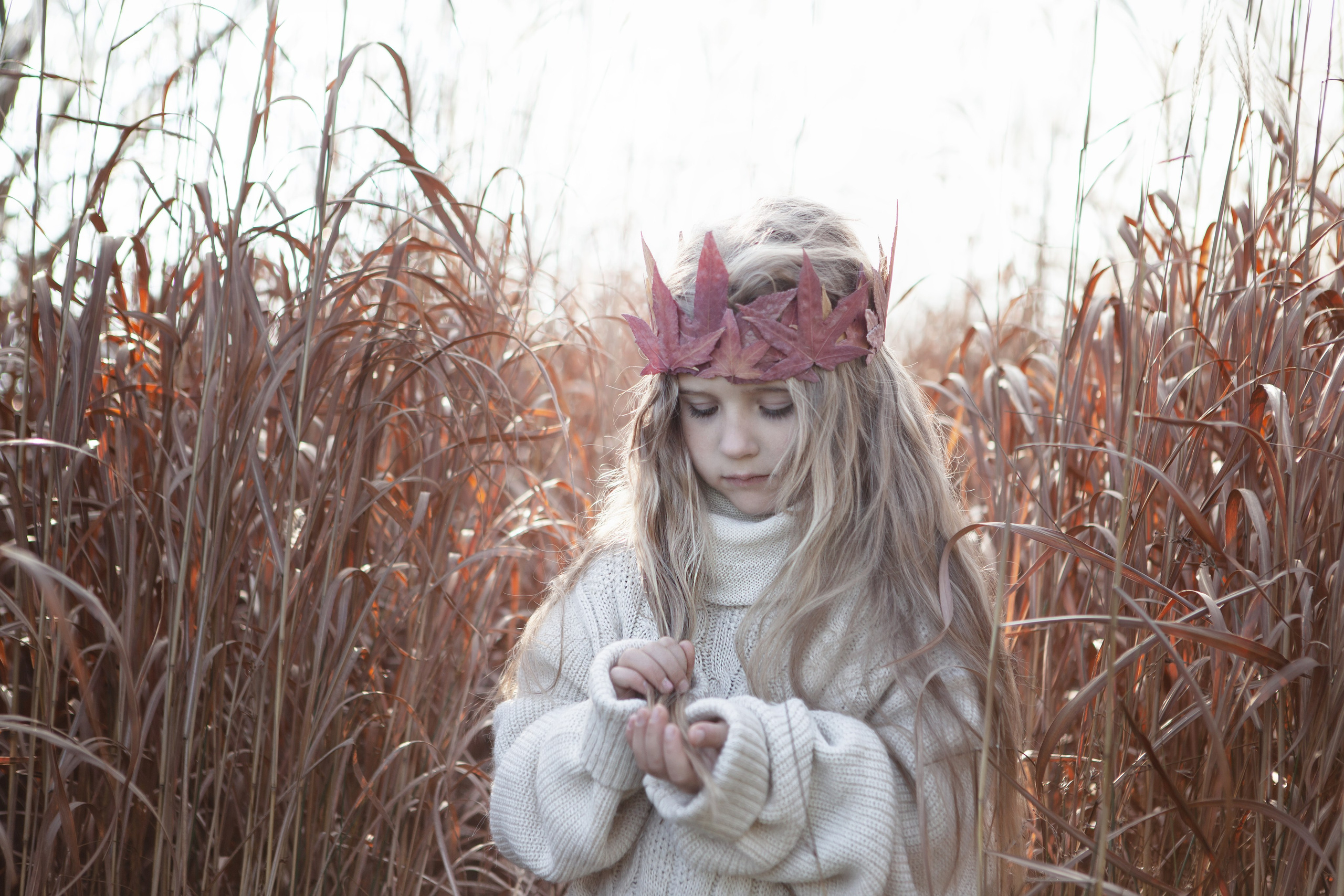 Kinderporträt. Adelya Tomin