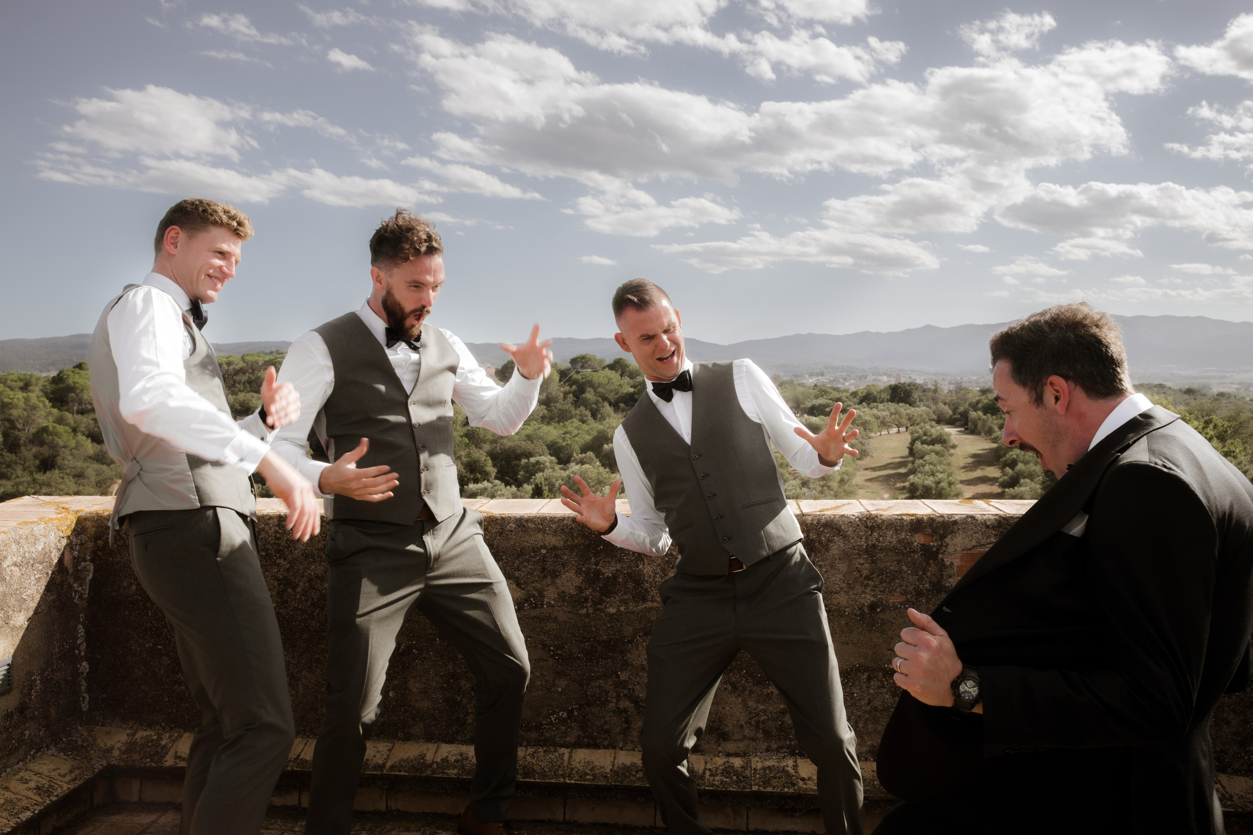 PJ & Yonna. Hotel Castell d’Emporda. Paola wedding photographer / videographer in Barcelona