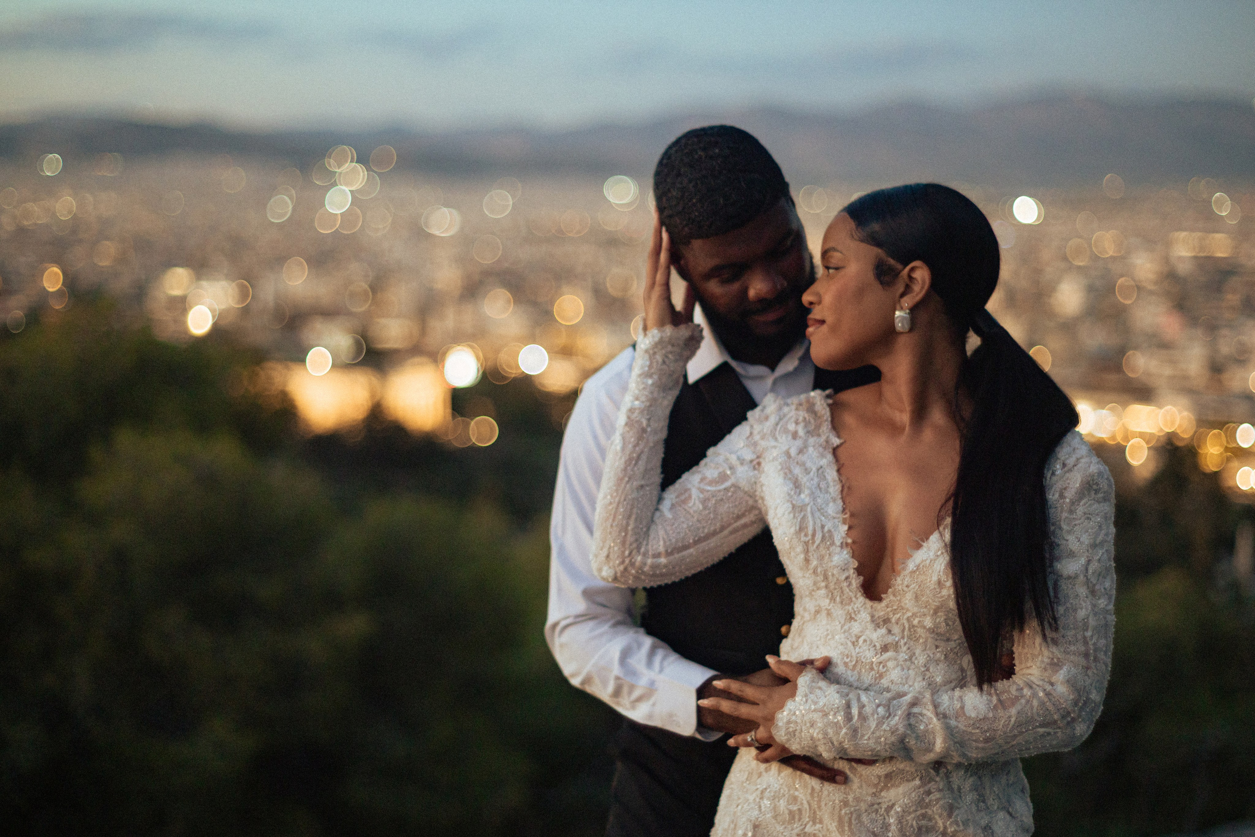 Wedding celebration of Tiffany and Spencer. Photographer in Greece Kristina