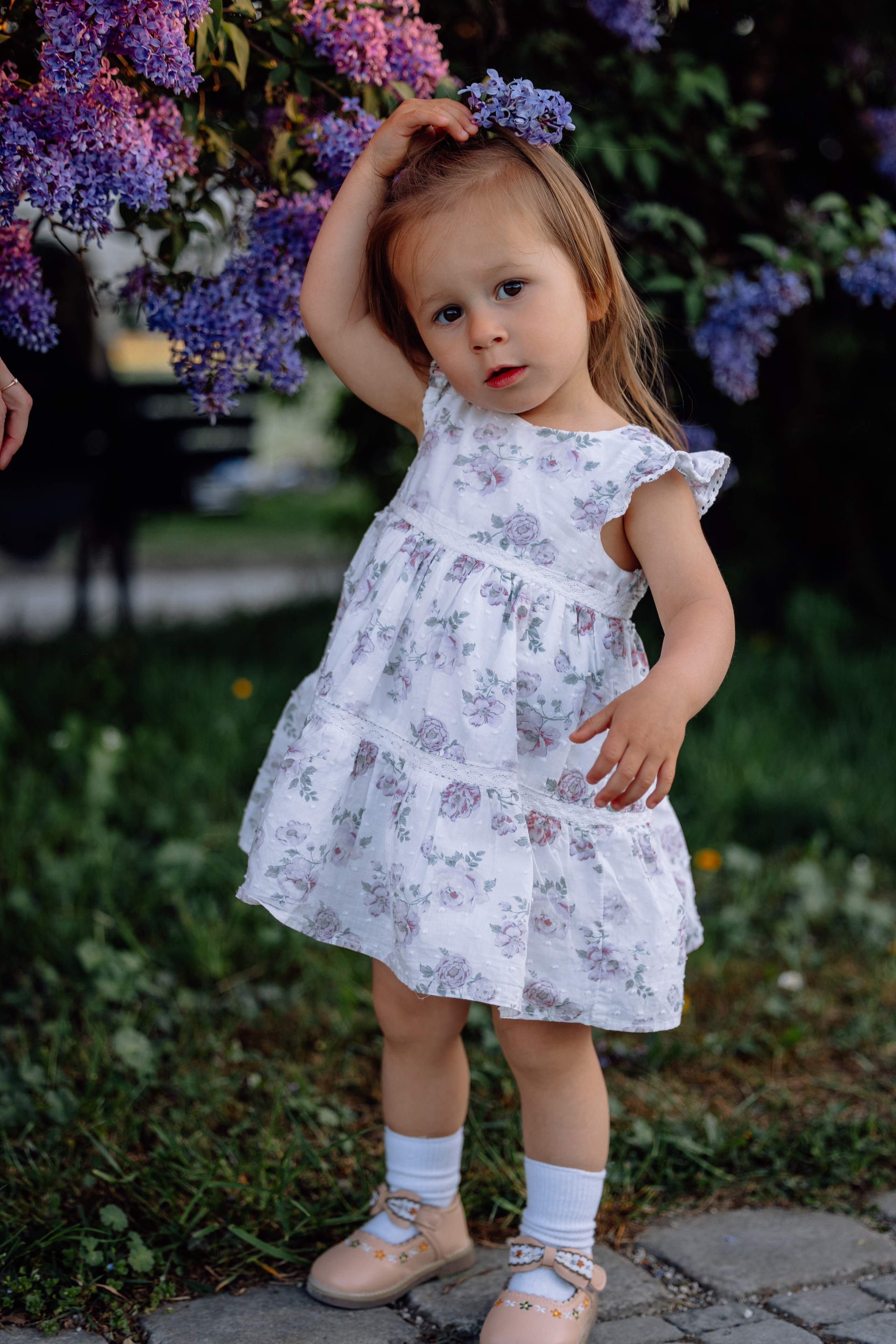 Schloss Nymphenburg: Mama, Papa und ein süßes Mädchen. Hochzeitsfotograf München Taufe Familienfotograf Tanja Mauke