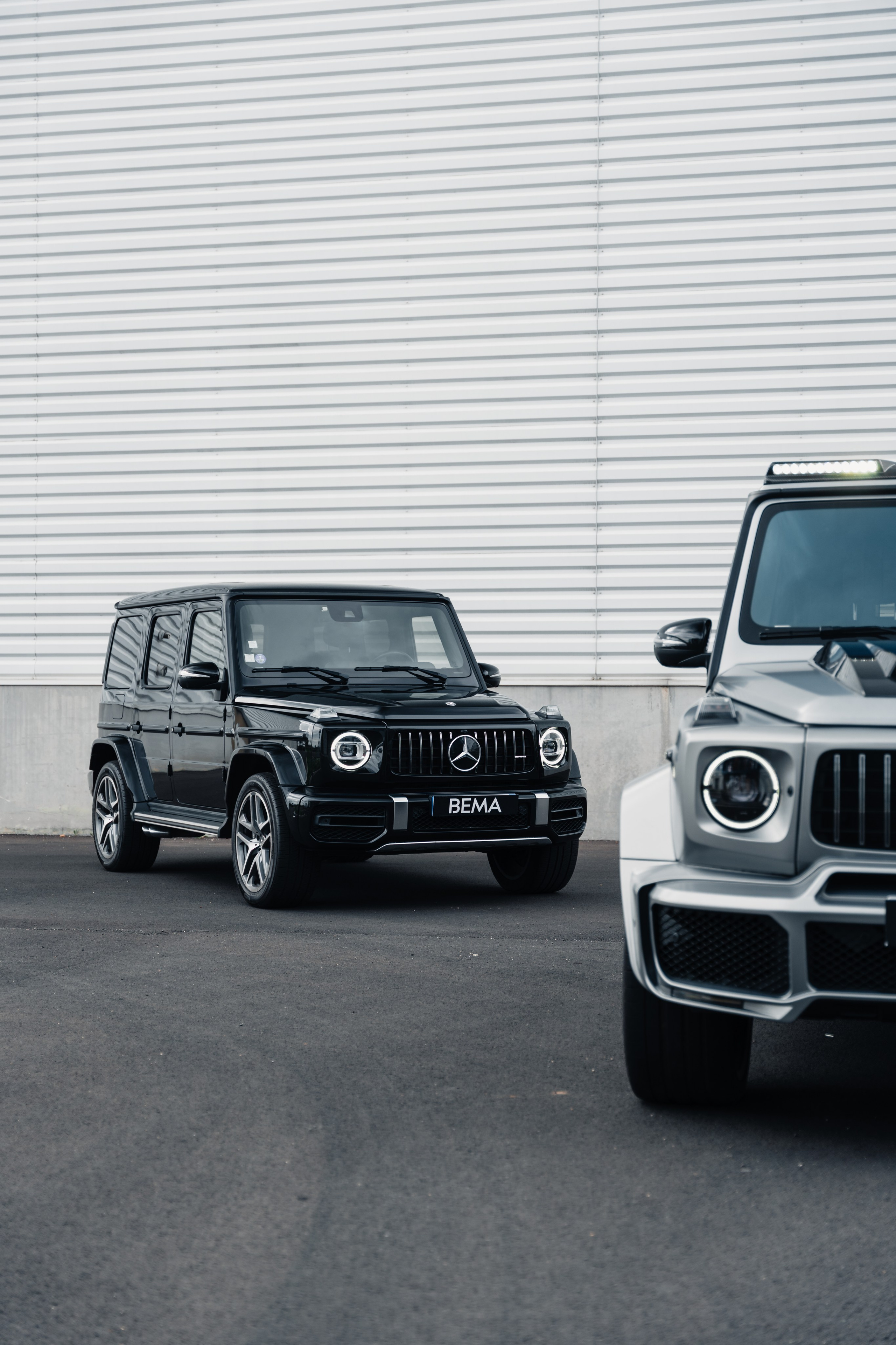 Mercedes G63×3. Photographer in Paris — Vitalii Motruk