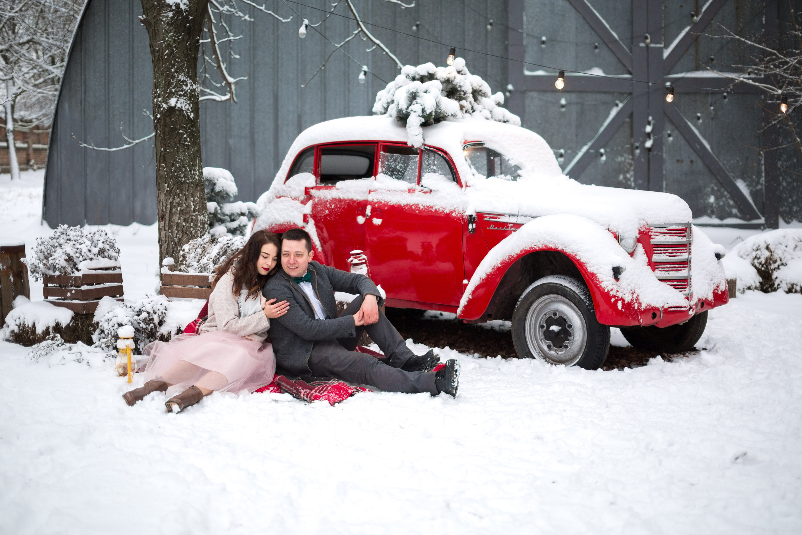 Winter Love. Wedding and Family Photograph