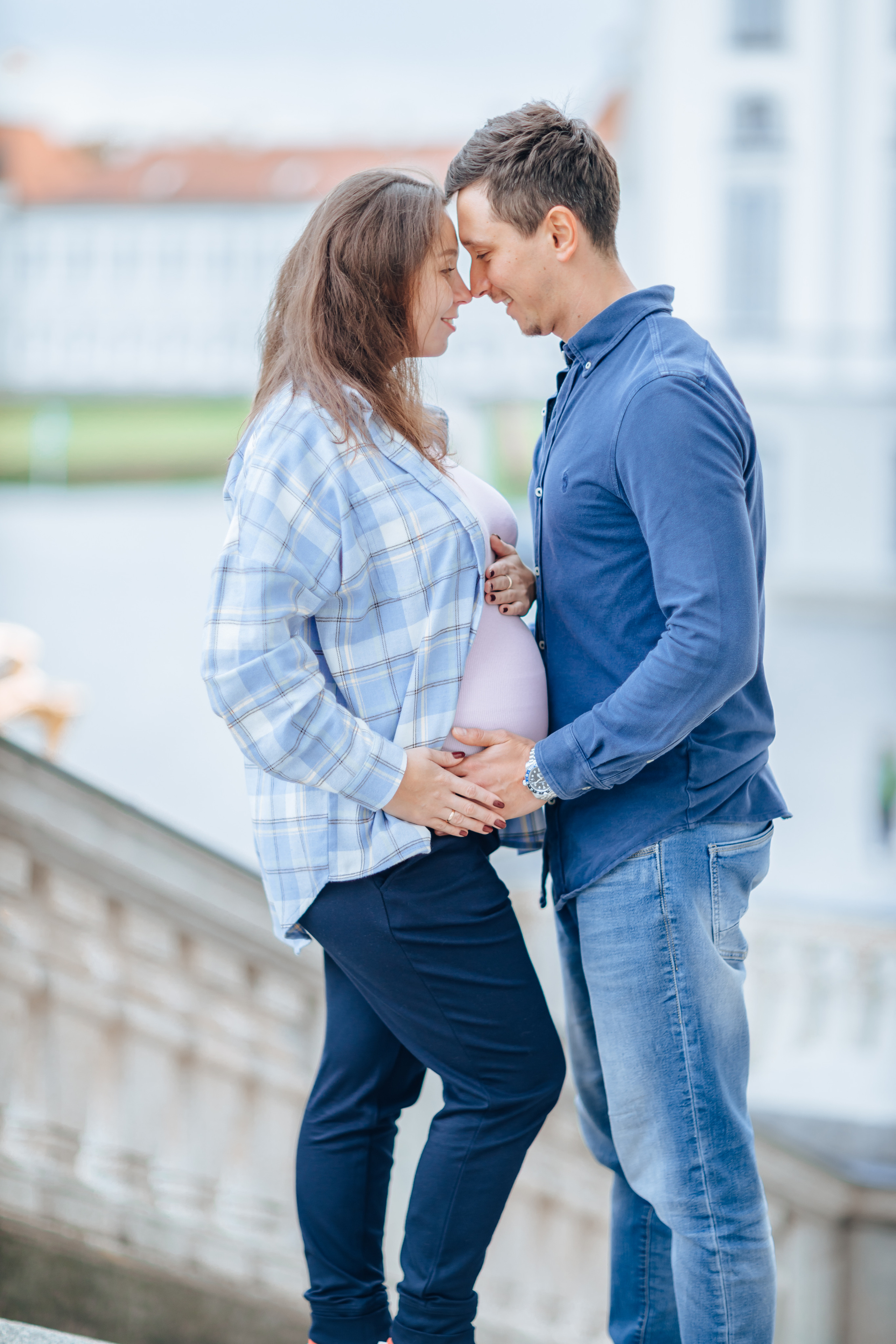 Schloss Nymphenburg Babybauch. Hochzeitsfotograf München Taufe Familienfotograf Tanja Mauke