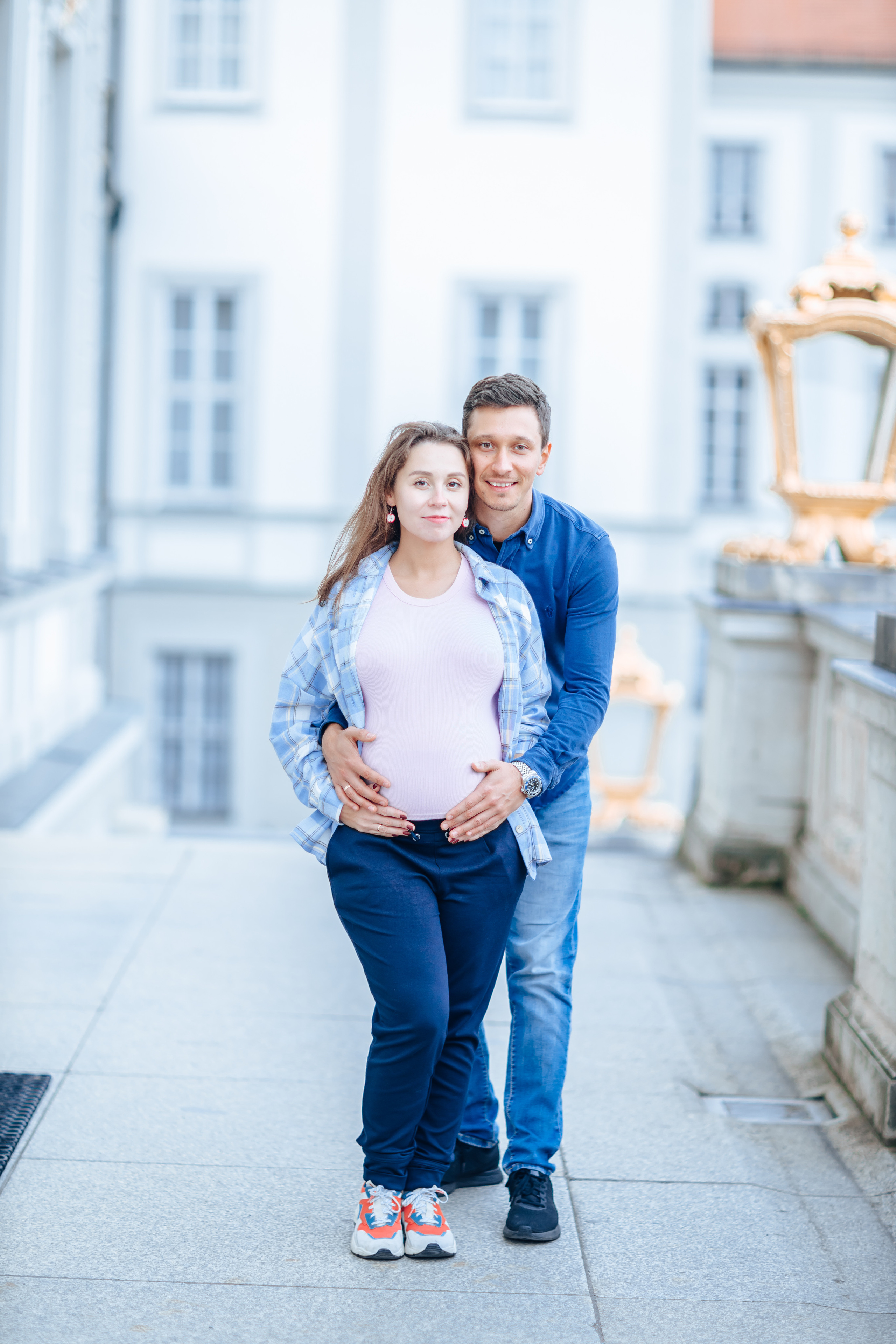 Schloss Nymphenburg Babybauch. Hochzeitsfotograf München Taufe Familienfotograf Tanja Mauke
