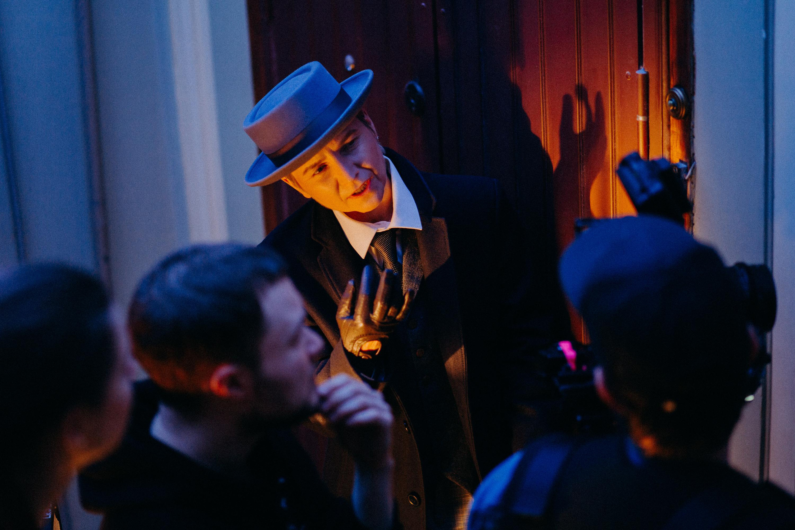 Backstage of the music video shooting. Photographer Luxembourg