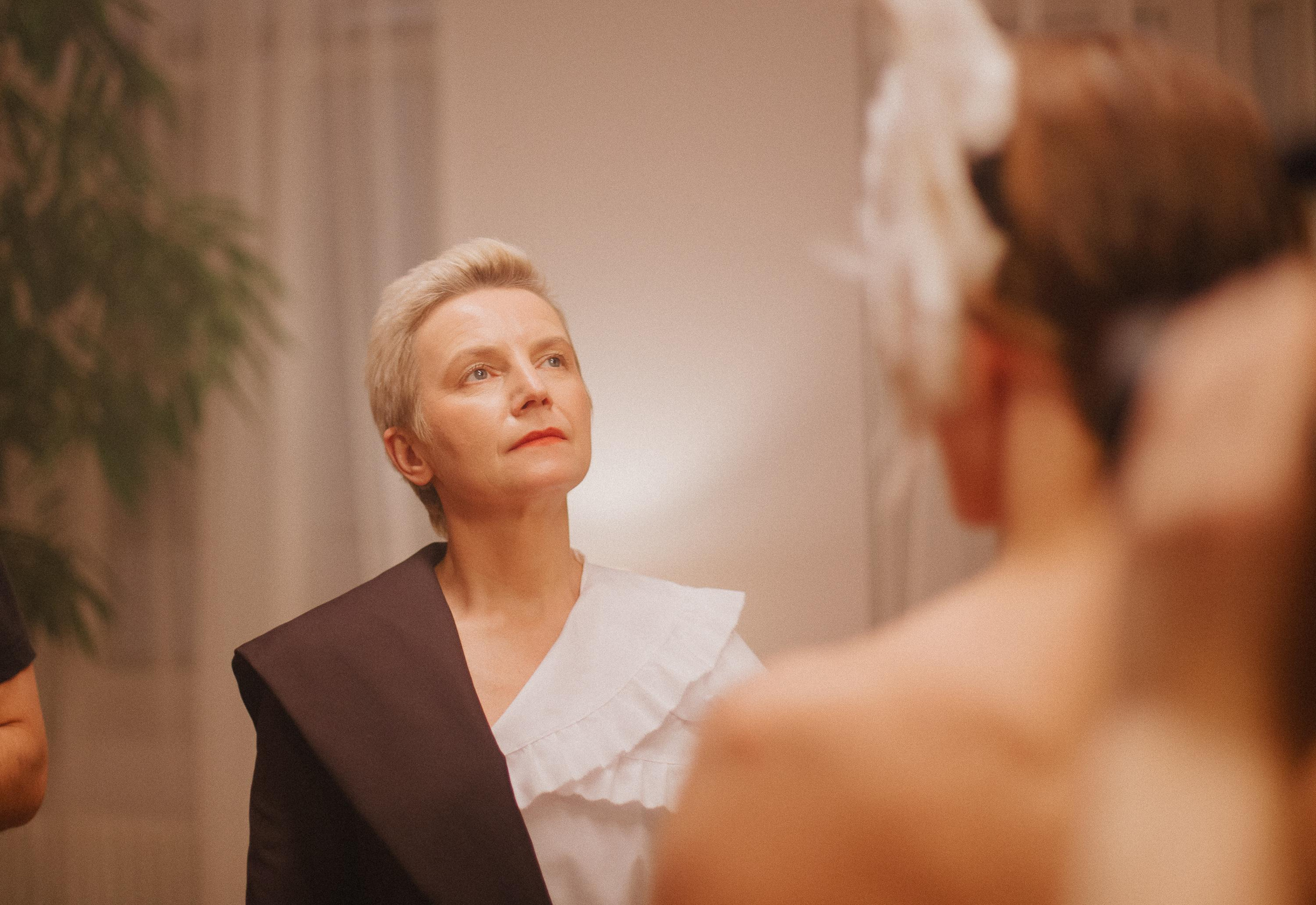 Backstage of the music video shooting. Photographer Luxembourg