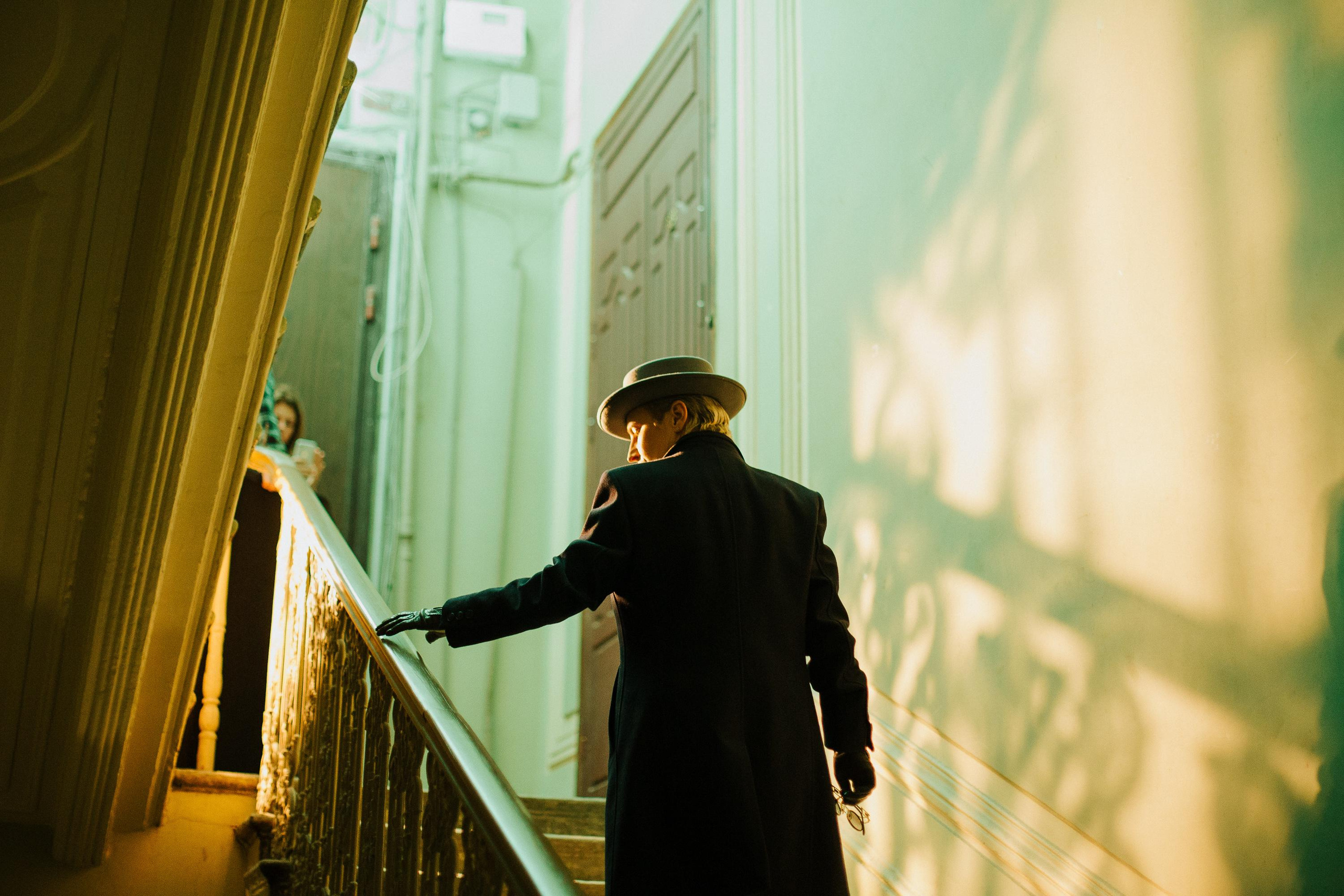 Backstage of the music video shooting. Photographer Luxembourg