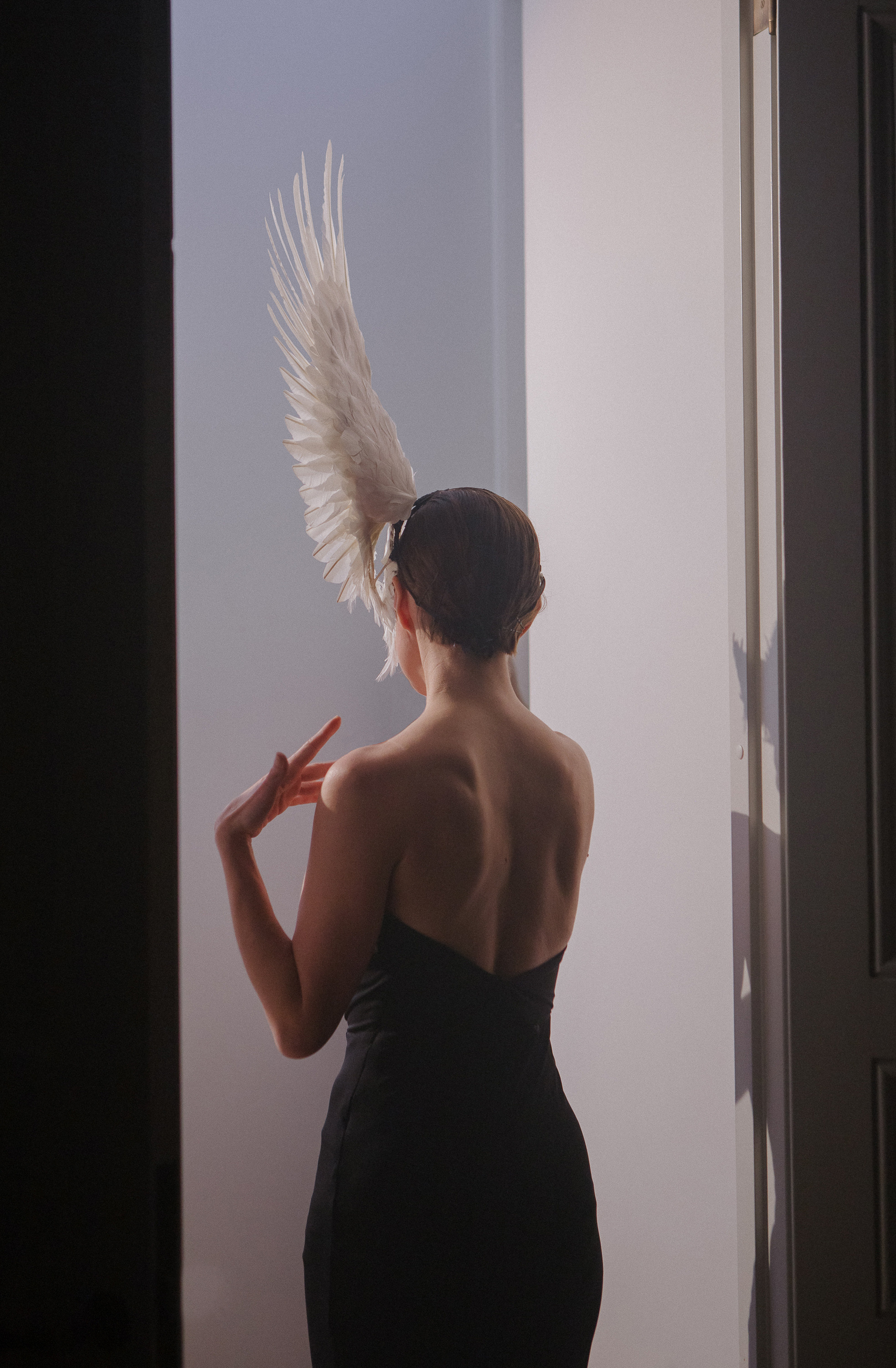 Backstage of the music video shooting. Photographer Luxembourg