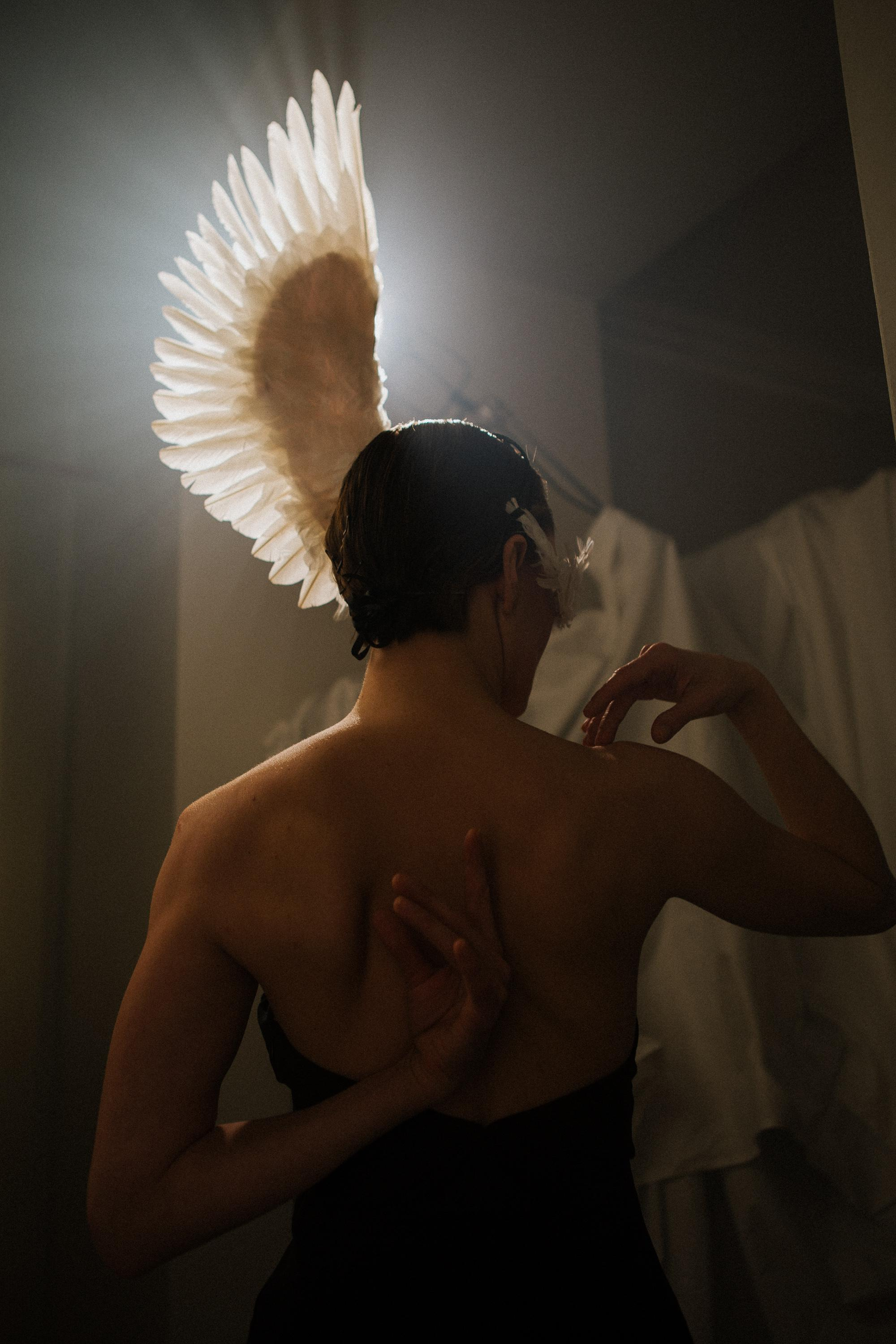 Backstage of the music video shooting. Photographer Luxembourg