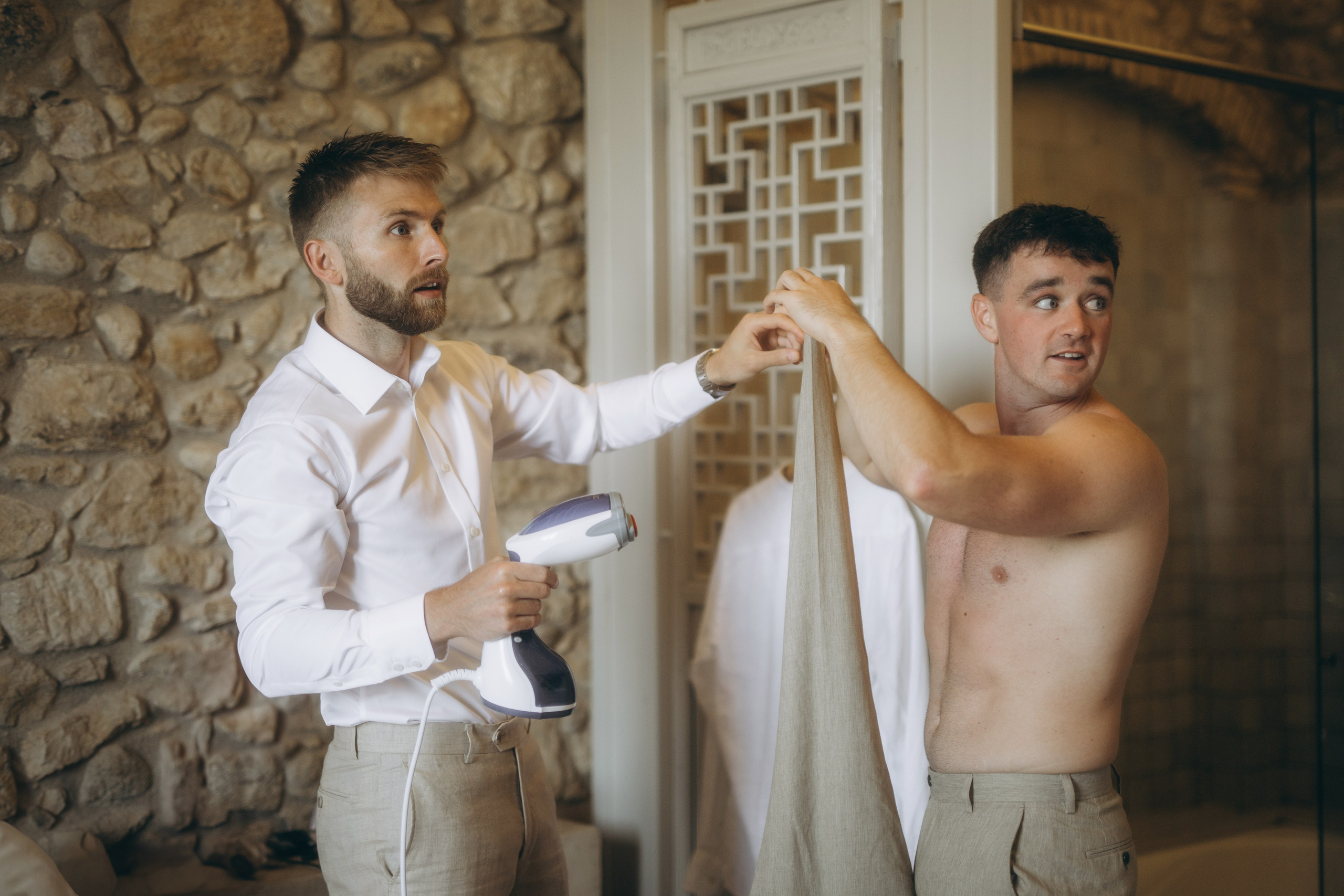 Lauren & Jamie. Hotel Castell d’Emporda. Paola wedding photographer / videographer in Barcelona