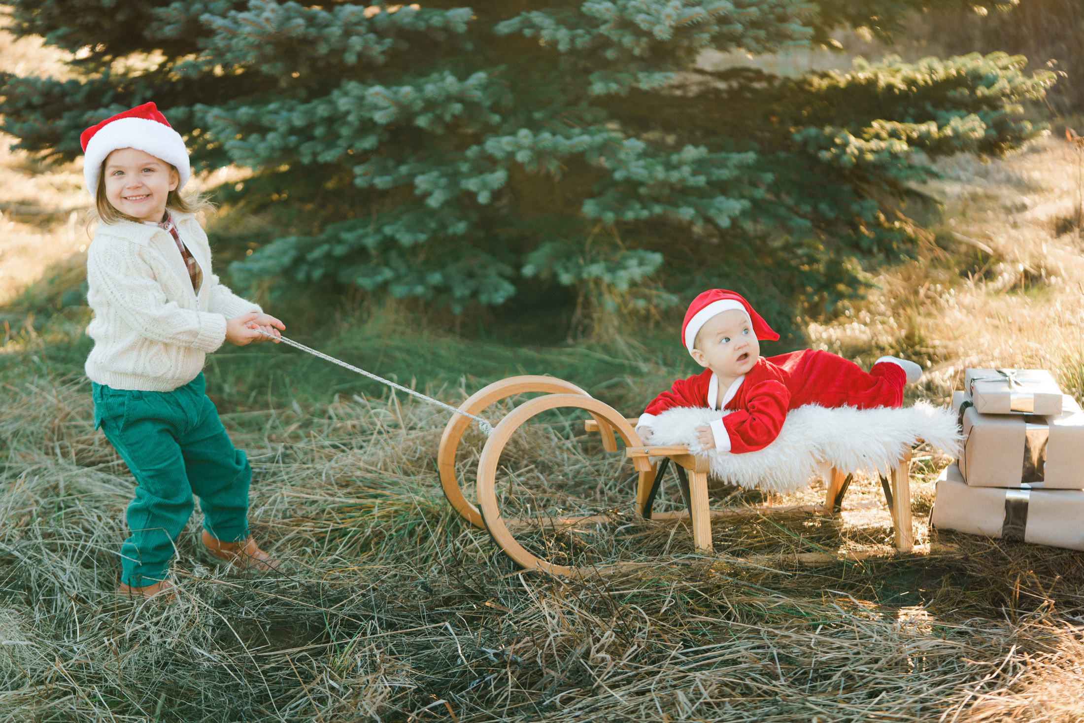 Joulukorttikuvaus miljöössä 2022