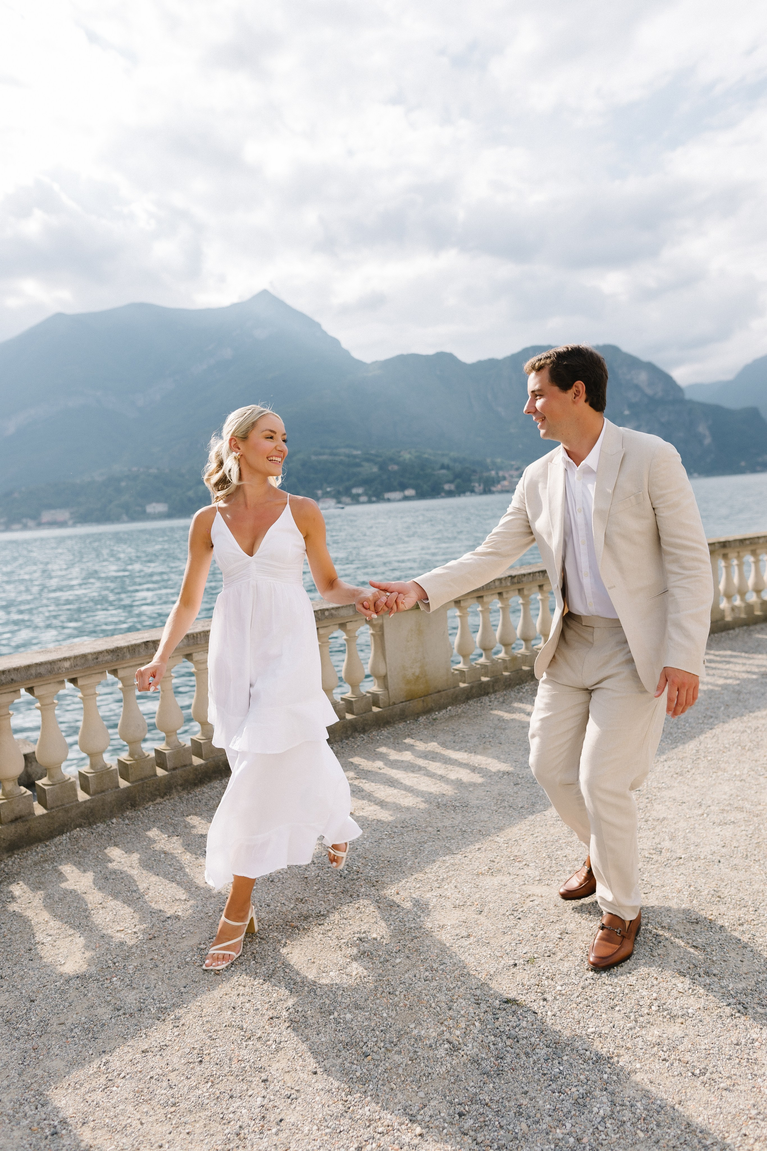 Lake Como Proposal | Villa Melzi Engagement Photography. Photographer in Italy Anna Linnik