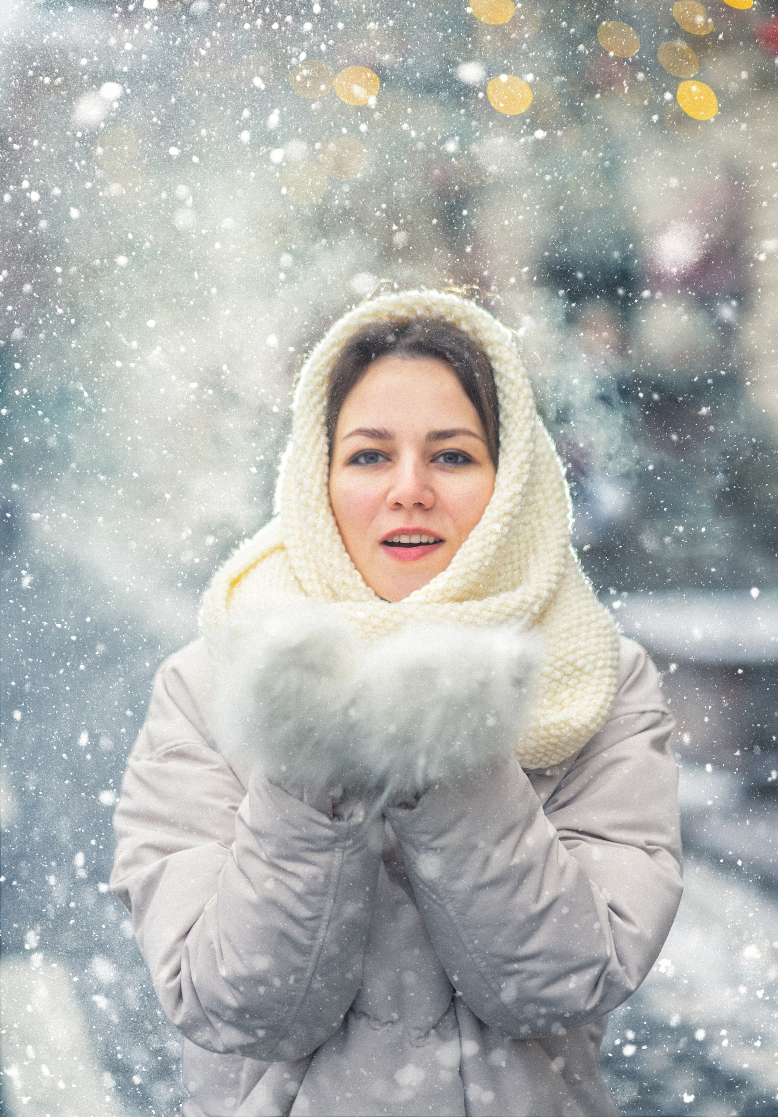 Индивидуальные НГ фотосессии. Женские портреты в Мадриде — естественная красота и свет | Anna Maruleva