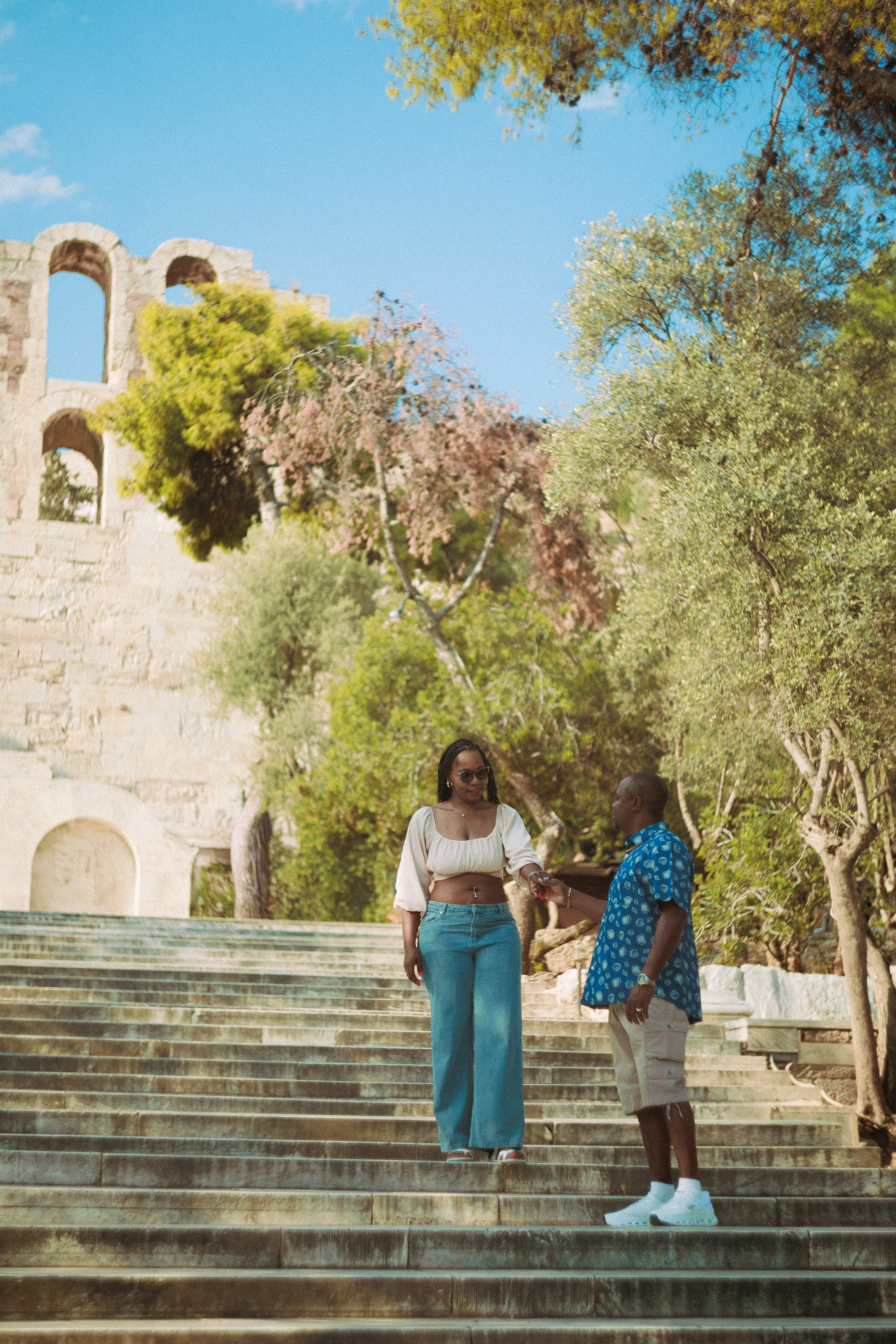 Angela and Kevin. Photographer in Greece Kristina