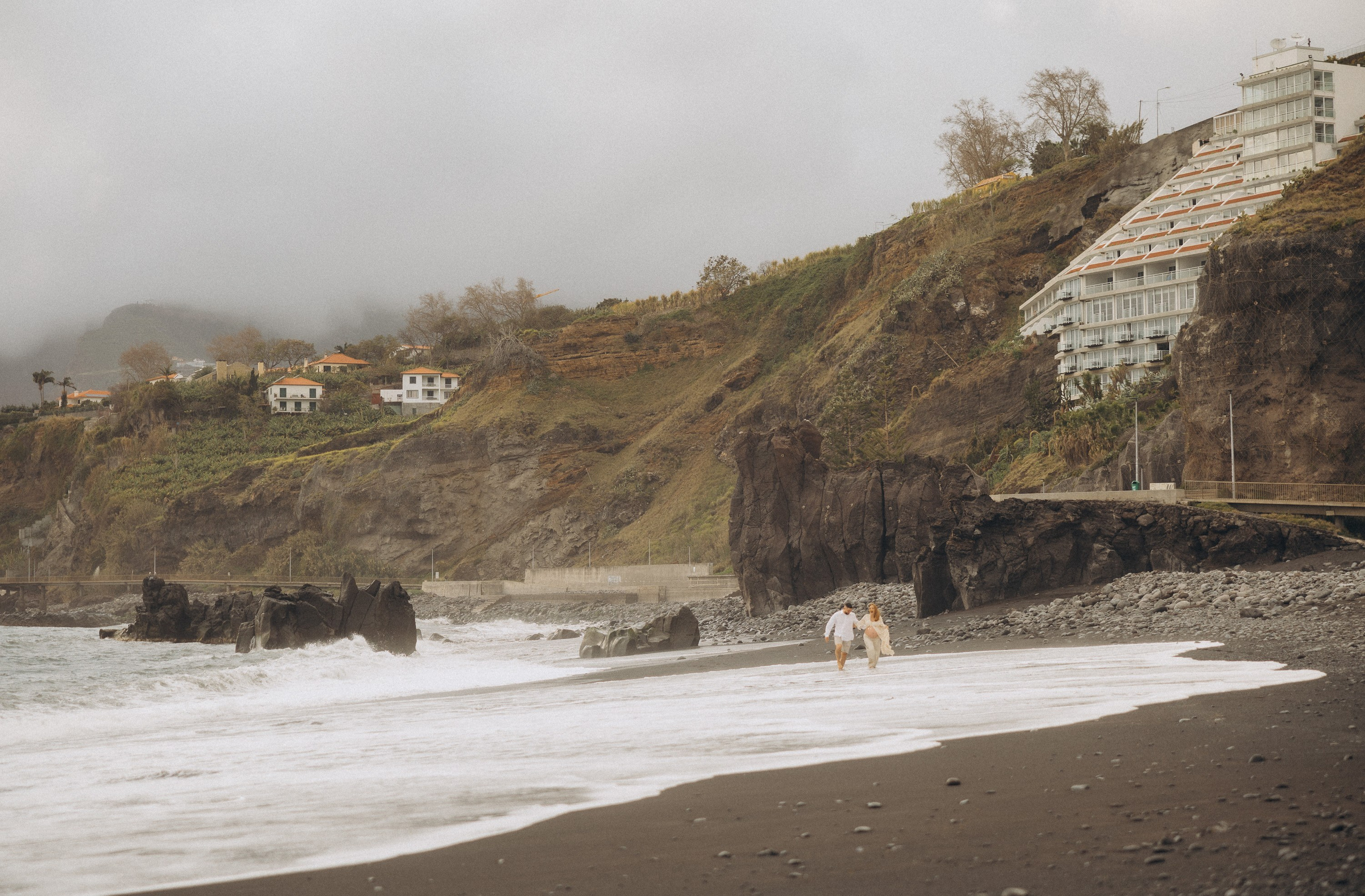 Stephanie & Edgar Formosa beach Madeira