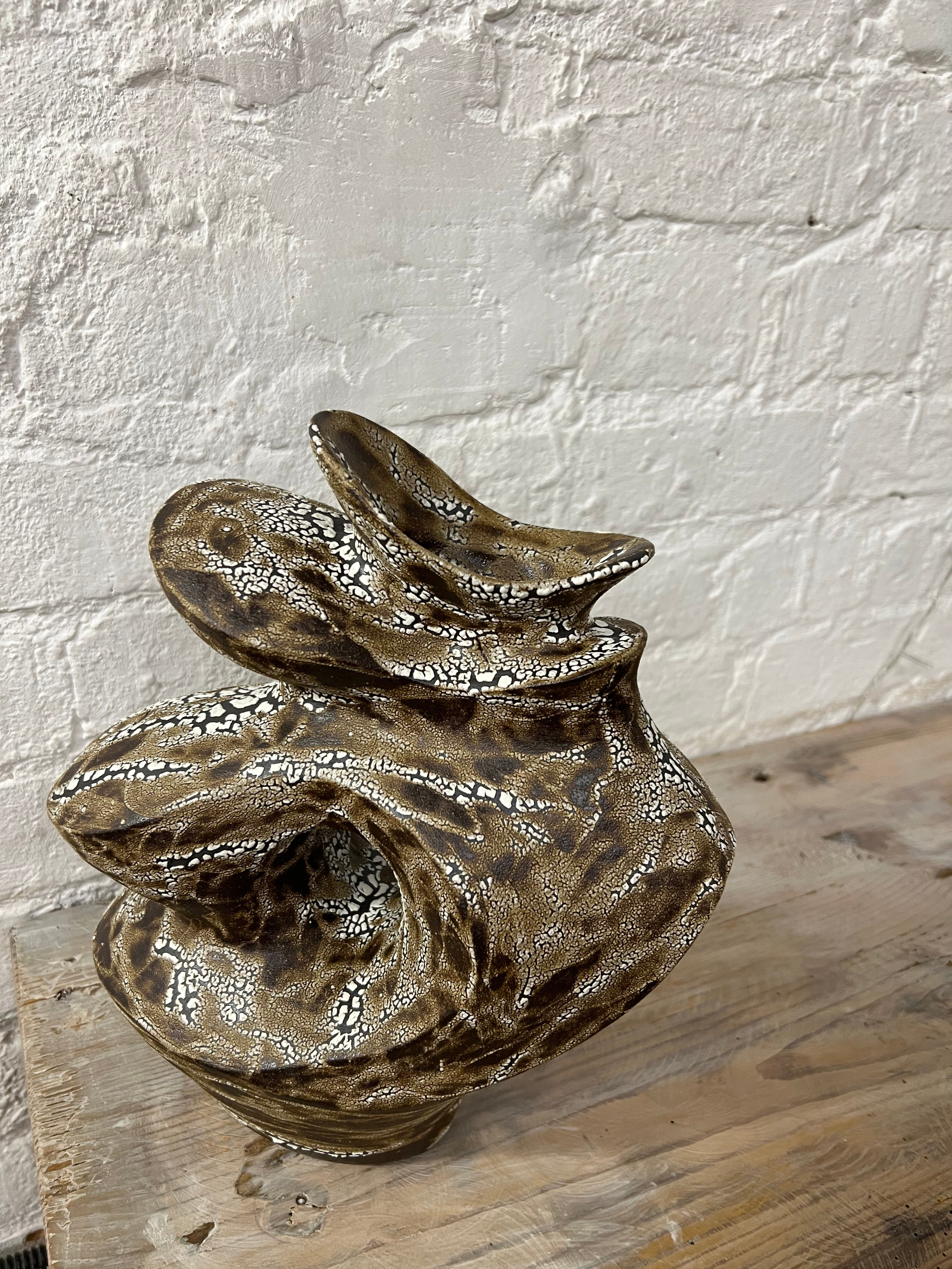 Vase “Dragon”. ReefCeramics, based in Nicosia, is a creative hub where handcrafted ce