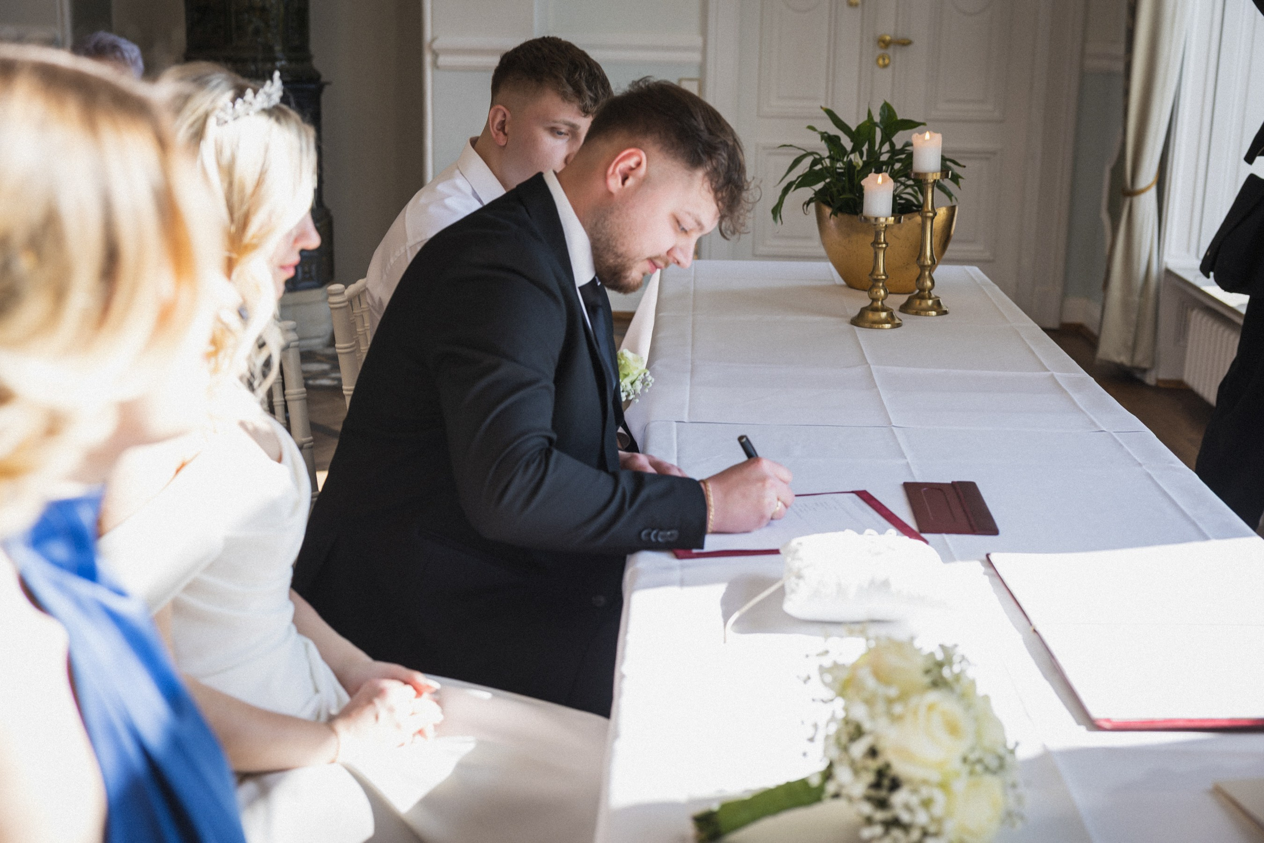 Standestamtliche Trauung Ovelgönne. Hochzeitfotograf in Bielefeld