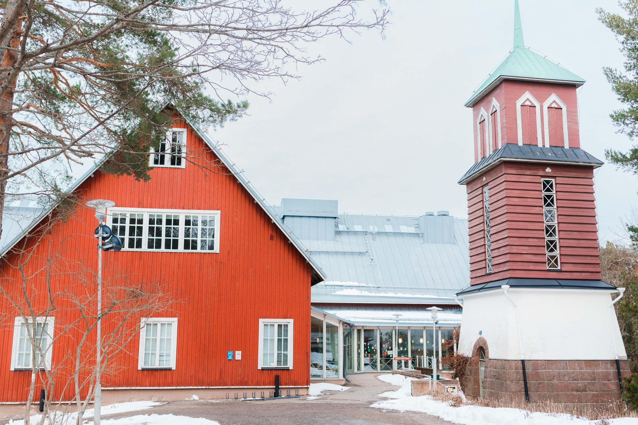 Ristiäisten kuvaus, Huopalahden kirkko