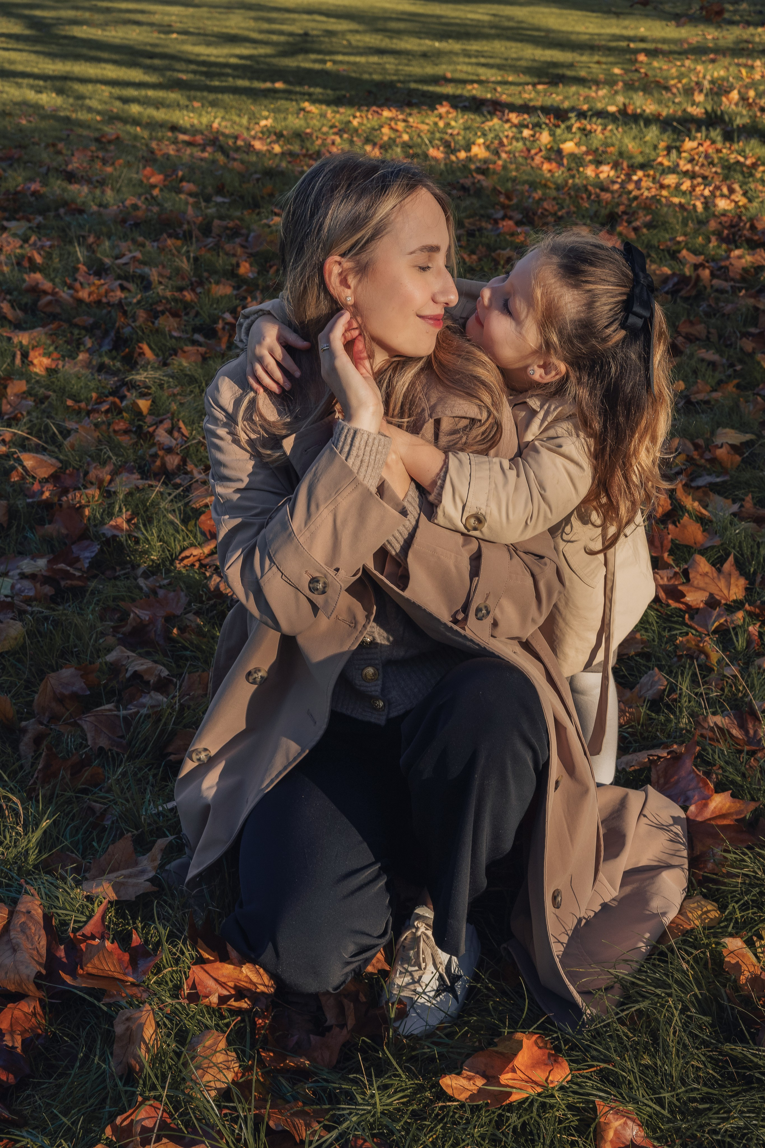 Family autumnal session. PHOTOGRAPHER IN LONDON