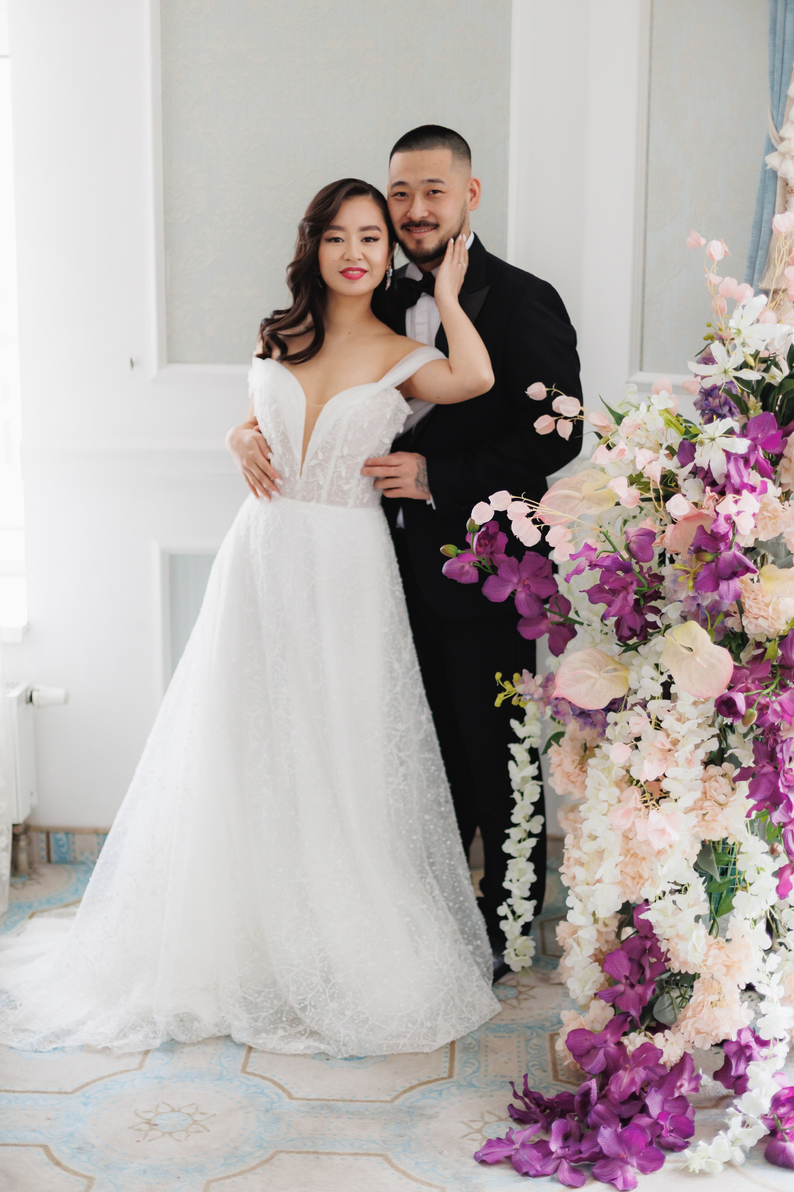 Purple Wedding. Wedding and Family Photograph