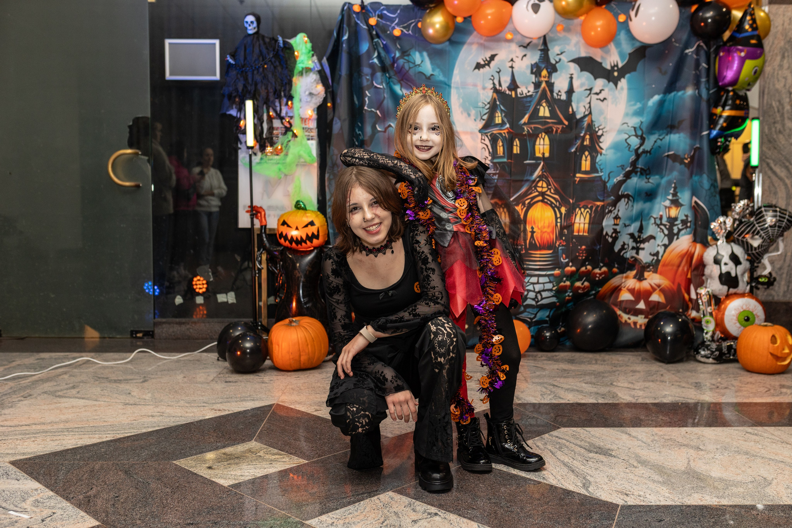Leo dance studio Helloween 2025. Семейный и детский фотограф в Варшаве Мила Бобровская