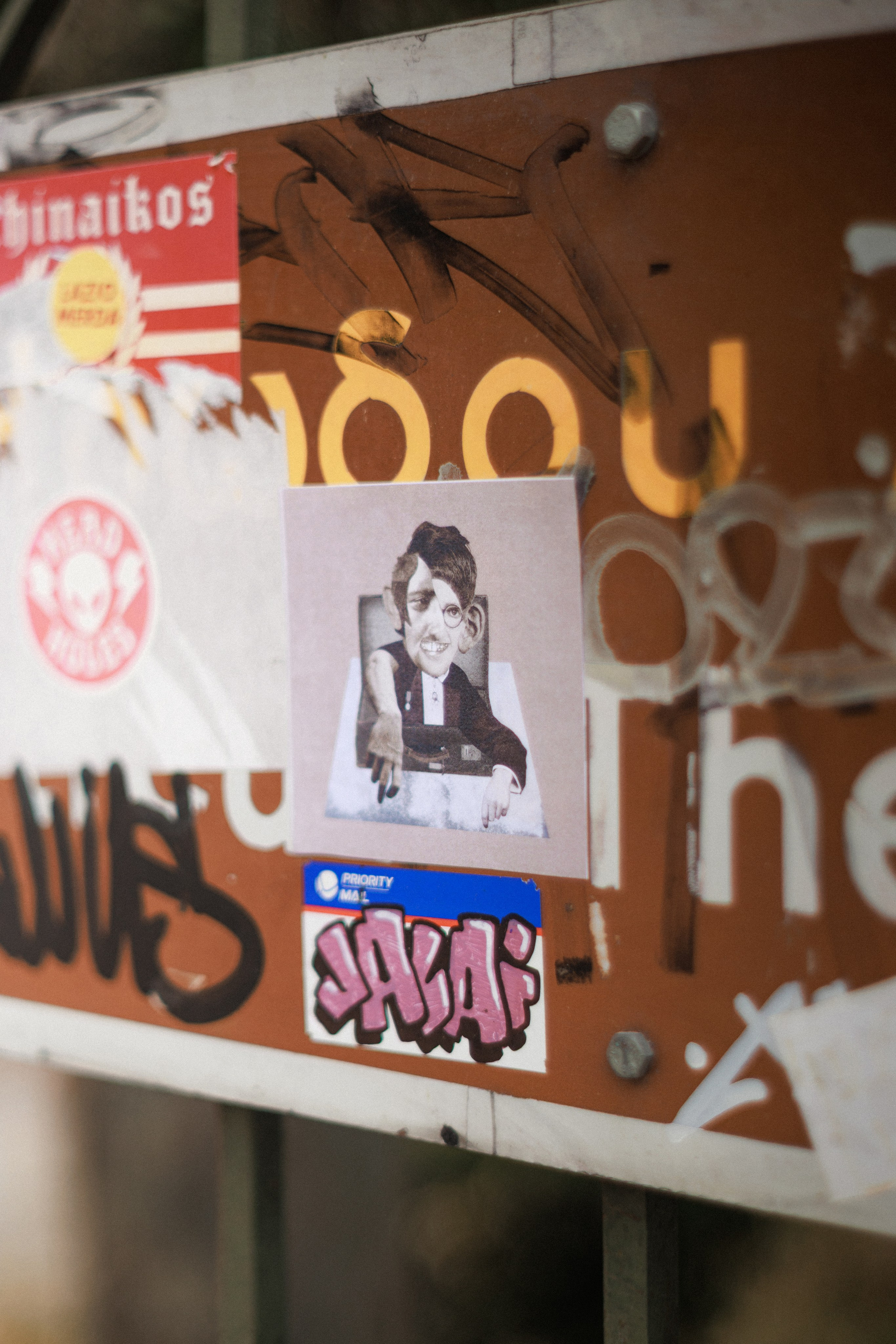 Photographer of the group street intervention “People as Letters to the City”, Athens–Istanbul, 2025. Photographer in Greece Kristina