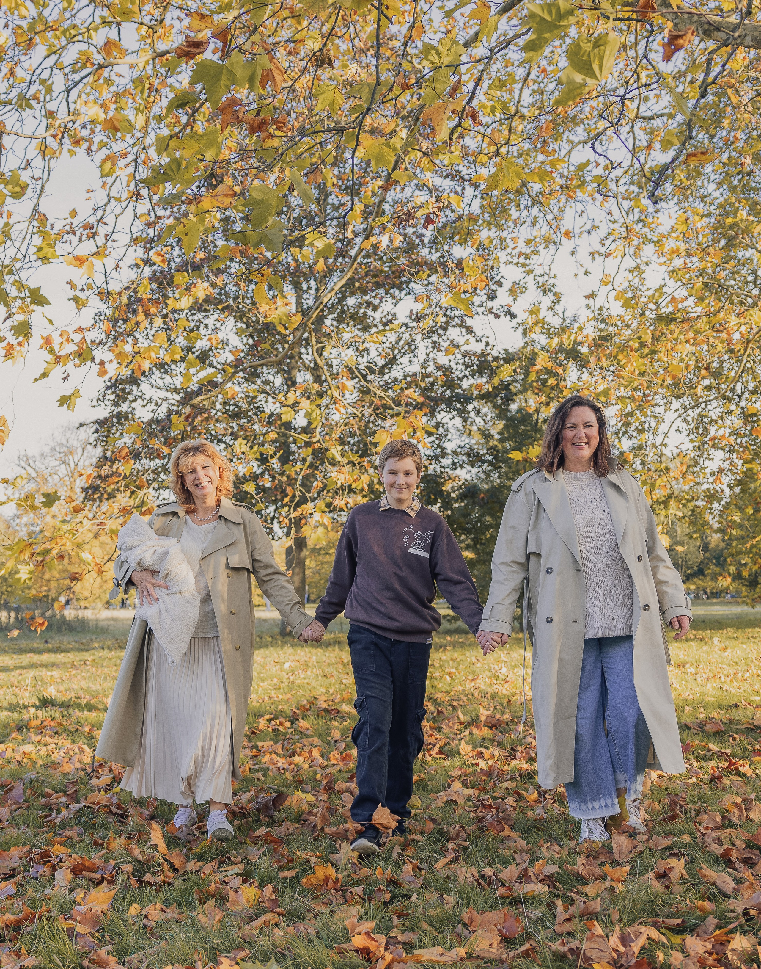 Family autumnal session. PHOTOGRAPHER IN LONDON