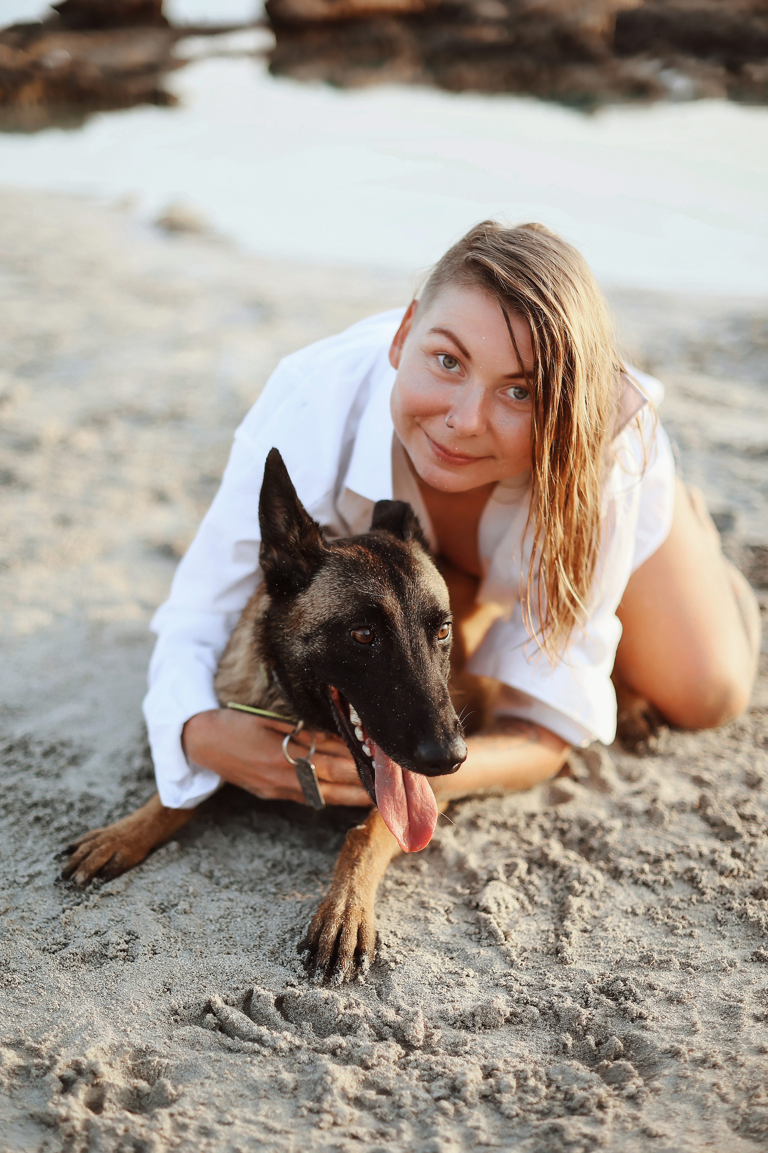 Съемка с питомцем, Айя-Напа. Май, 2022. Kipriotka. Ваш фотограф на Кипре (Айя-Напа, Протарас)