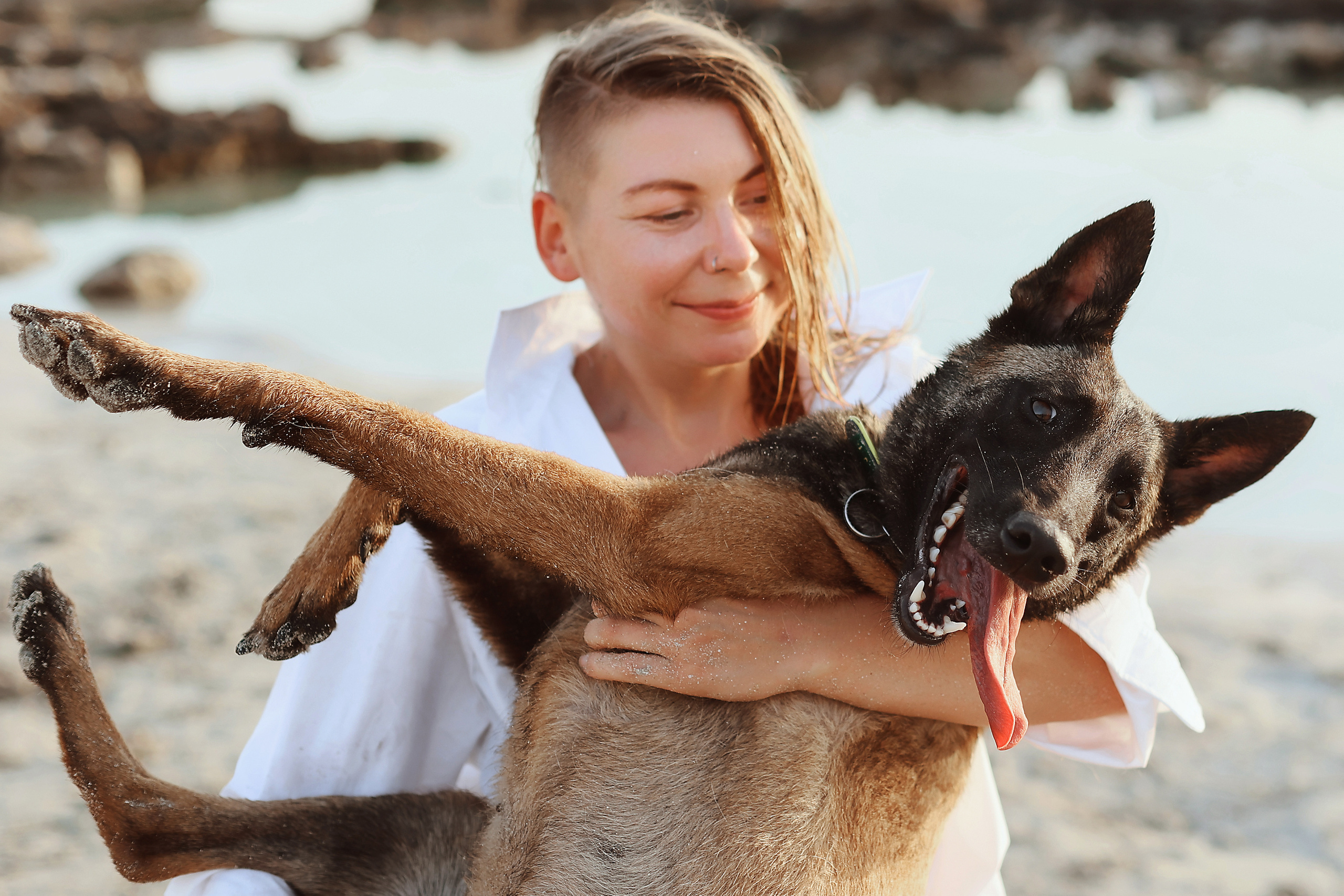 Съемка с питомцем, Айя-Напа. Май, 2022. Kipriotka. Ваш фотограф на Кипре (Айя-Напа, Протарас)