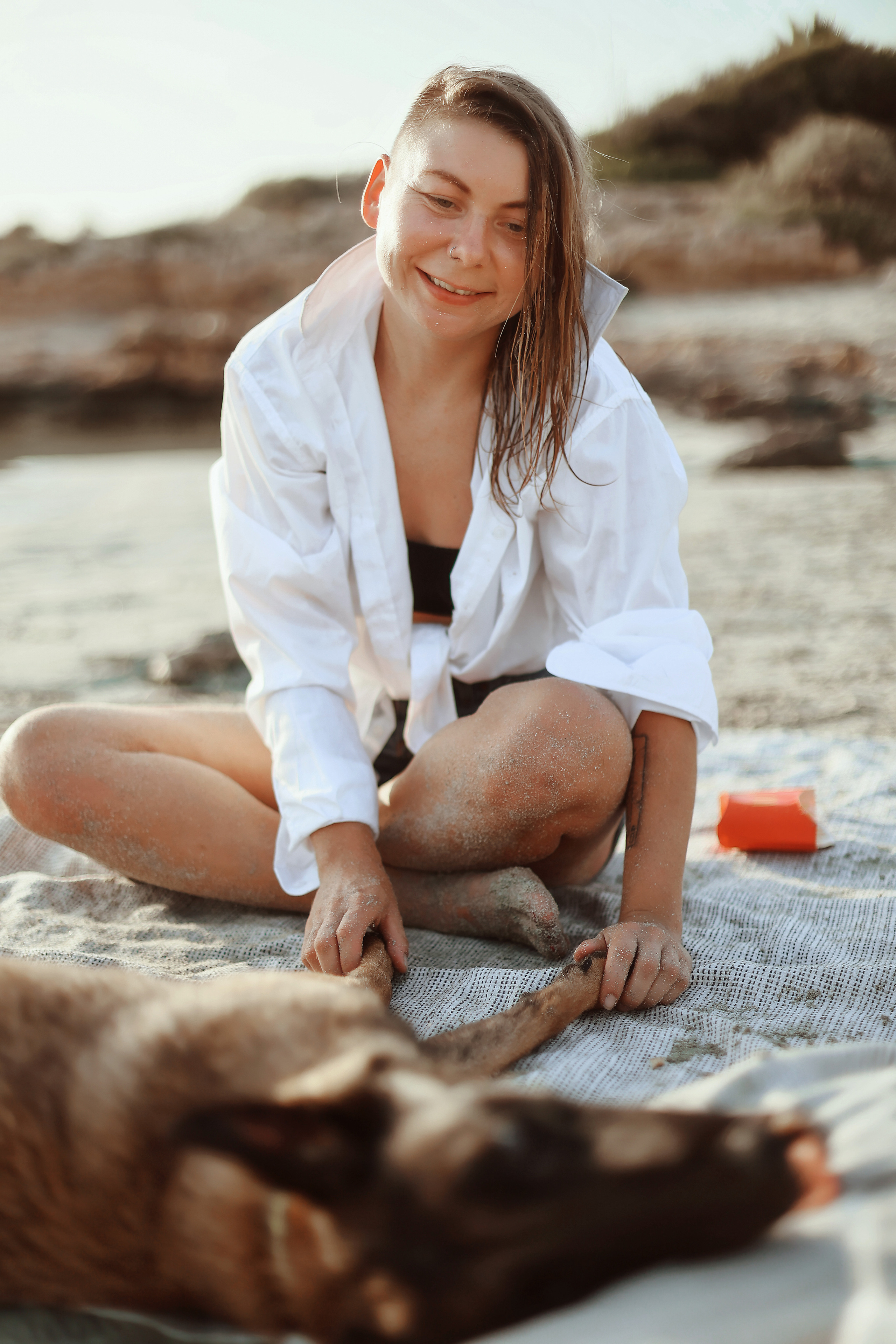 Съемка с питомцем, Айя-Напа. Май, 2022. Kipriotka. Ваш фотограф на Кипре (Айя-Напа, Протарас)