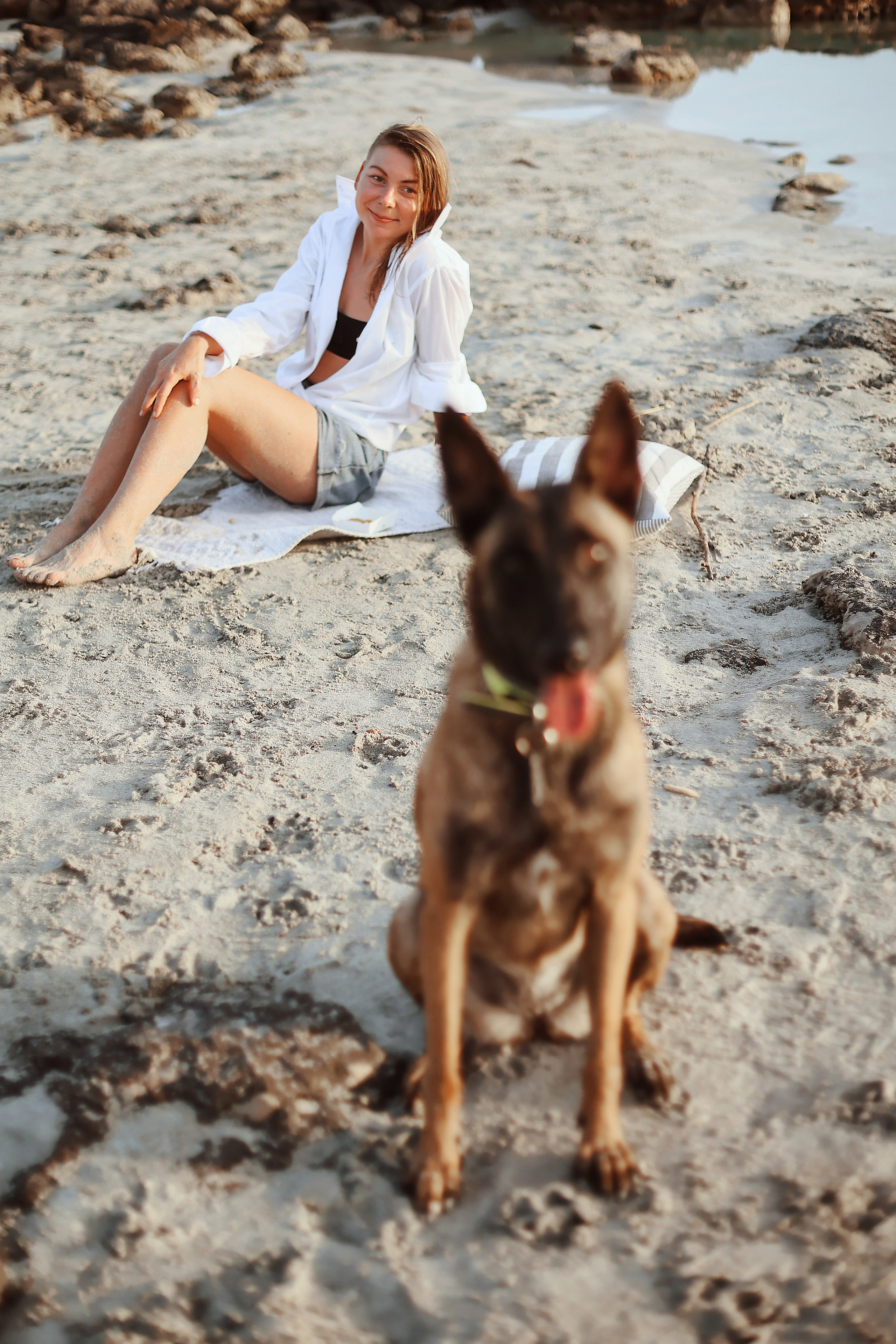 Съемка с питомцем, Айя-Напа. Май, 2022. Kipriotka. Ваш фотограф на Кипре (Айя-Напа, Протарас)