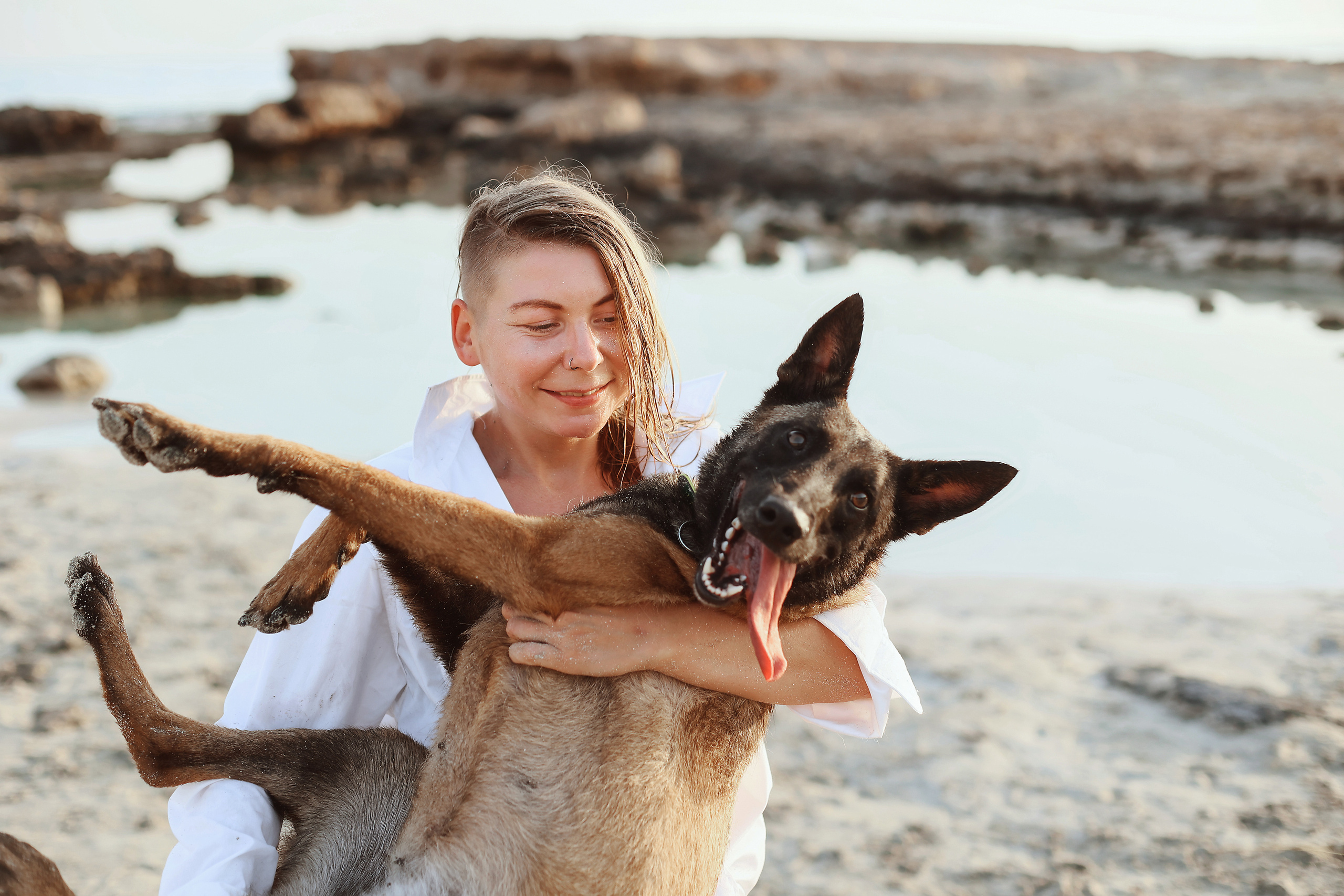 Съемка с питомцем, Айя-Напа. Май, 2022. Kipriotka. Ваш фотограф на Кипре (Айя-Напа, Протарас)
